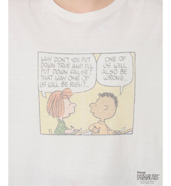 FRAMeWORK「st johns 3rd club/セントジョンズサードクラブ PENUTS コミックT」|Tシャツ・カットソー|