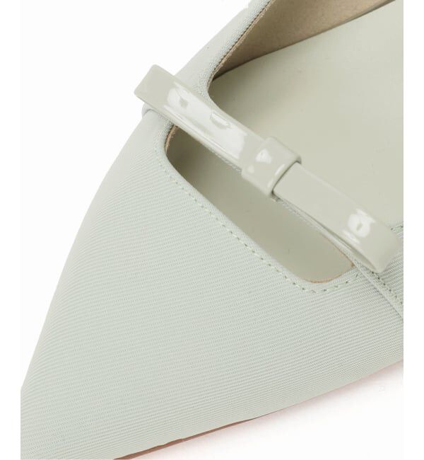  「5cmポインテッドナローリボンパンプス」|パンプス|