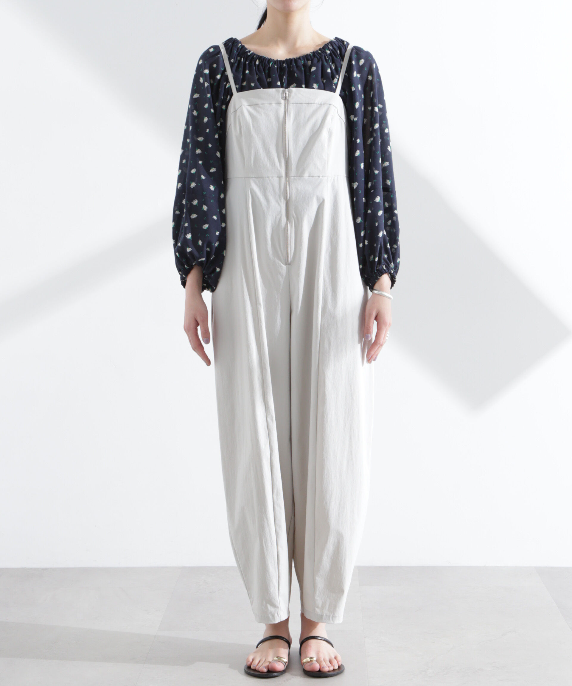 nano･universe「コクーンサロペット」|ワンピース|