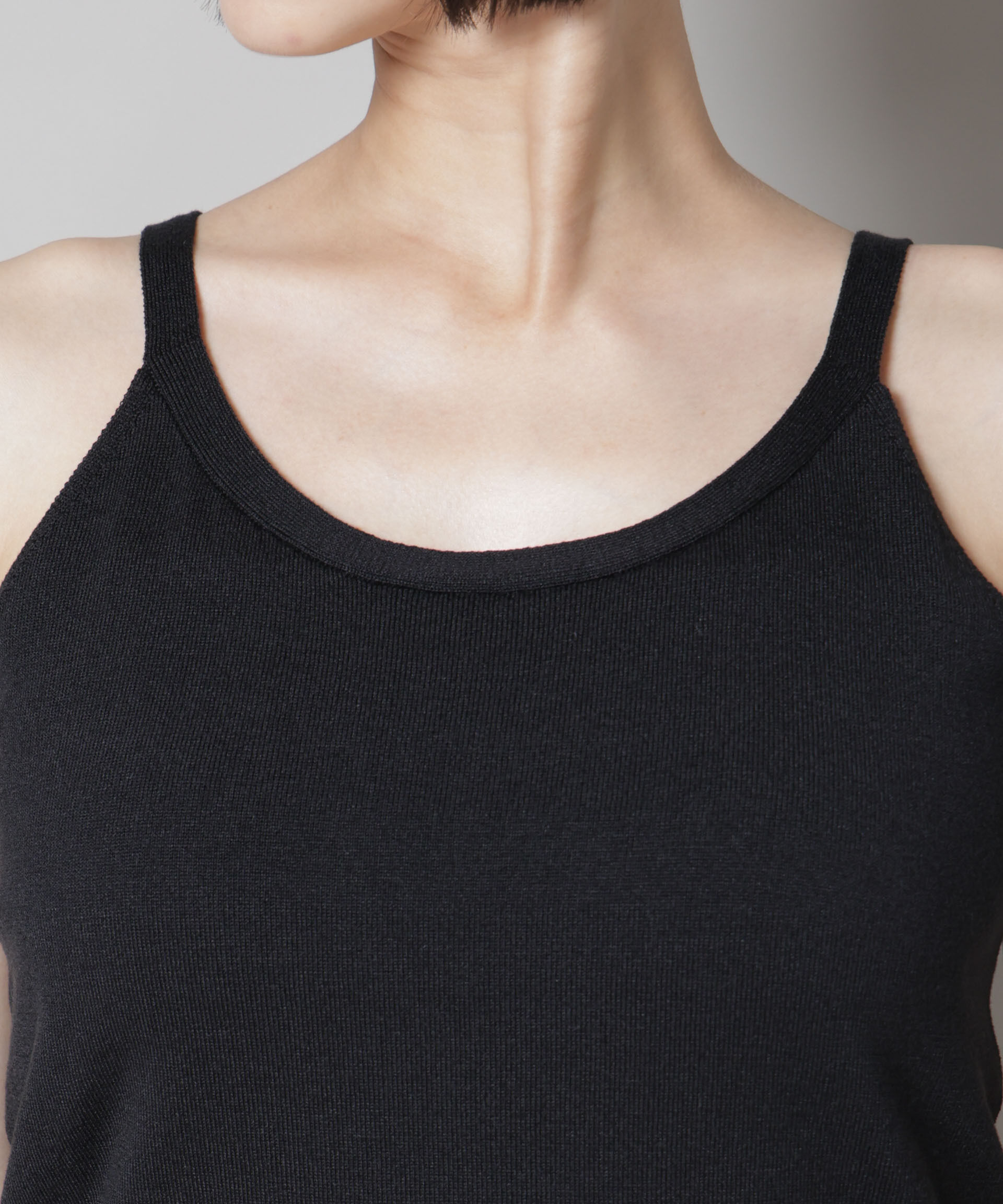 nano･universe「メッシュレイヤードニットアンサンブル」|ニット・セーター|