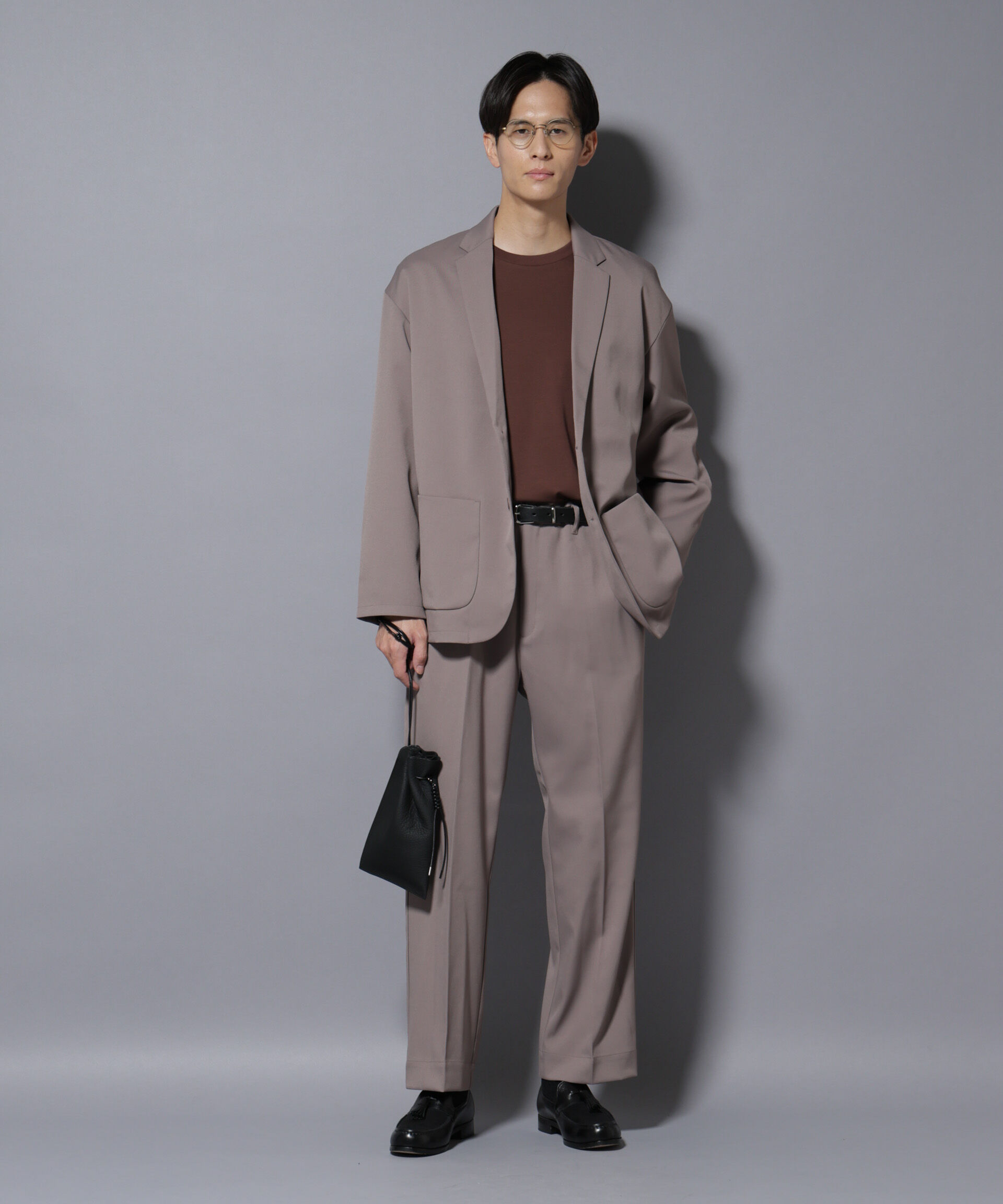 nano･universe「リラックスドロップジャケット(セットアップ可)」|テーラードジャケット|