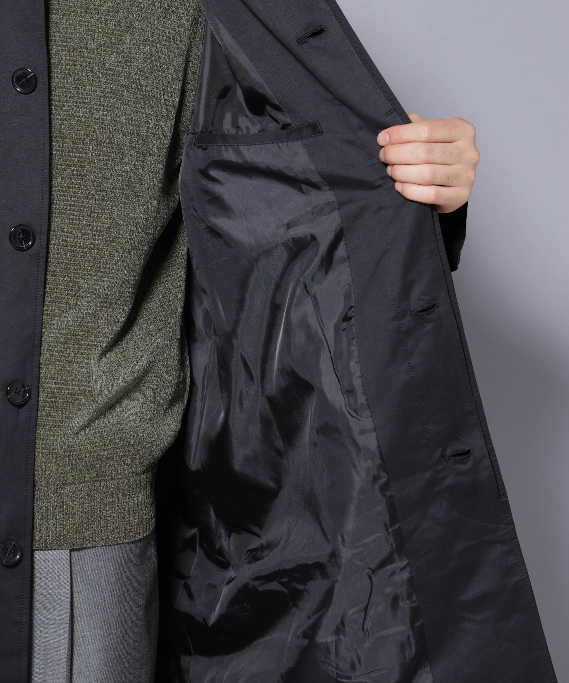 nano･universe「微起毛バルカラーコート」|その他|