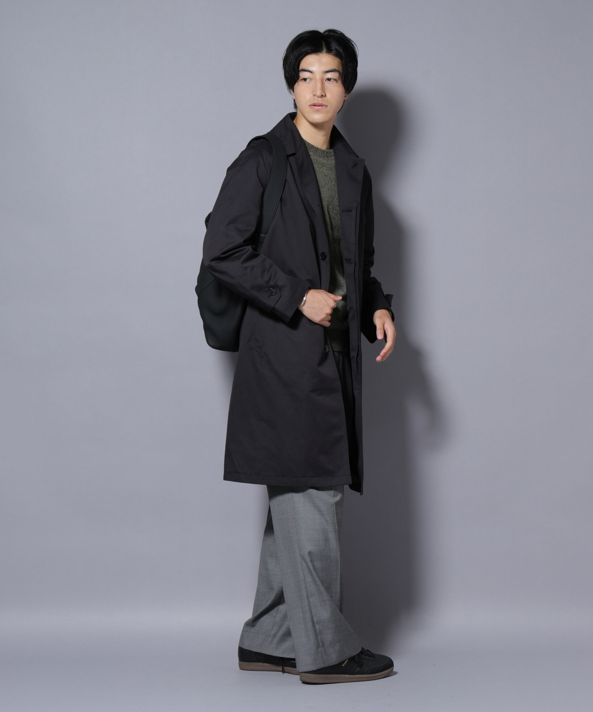 nano･universe「微起毛バルカラーコート」|その他|