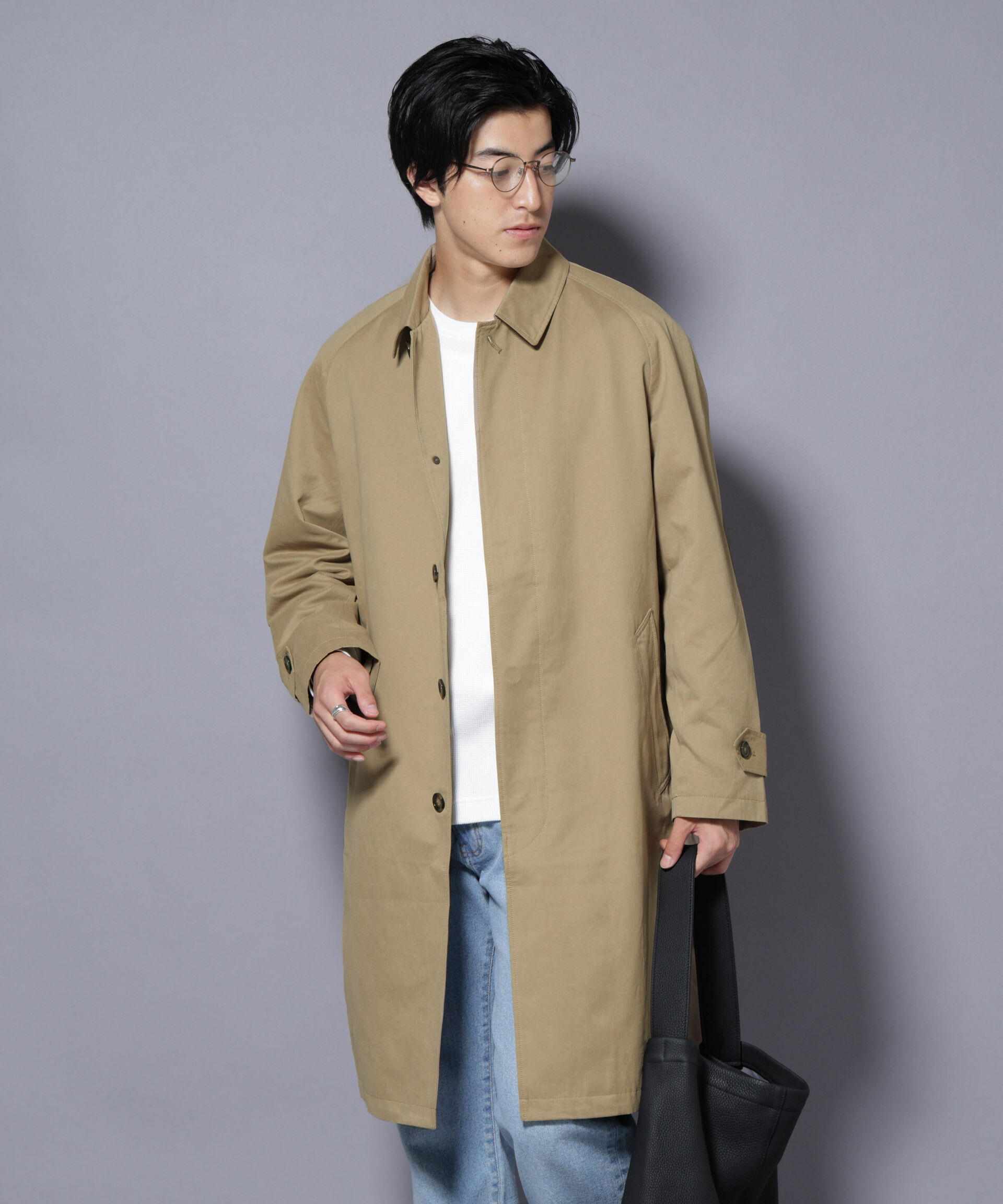 nano･universe「微起毛バルカラーコート」|その他|