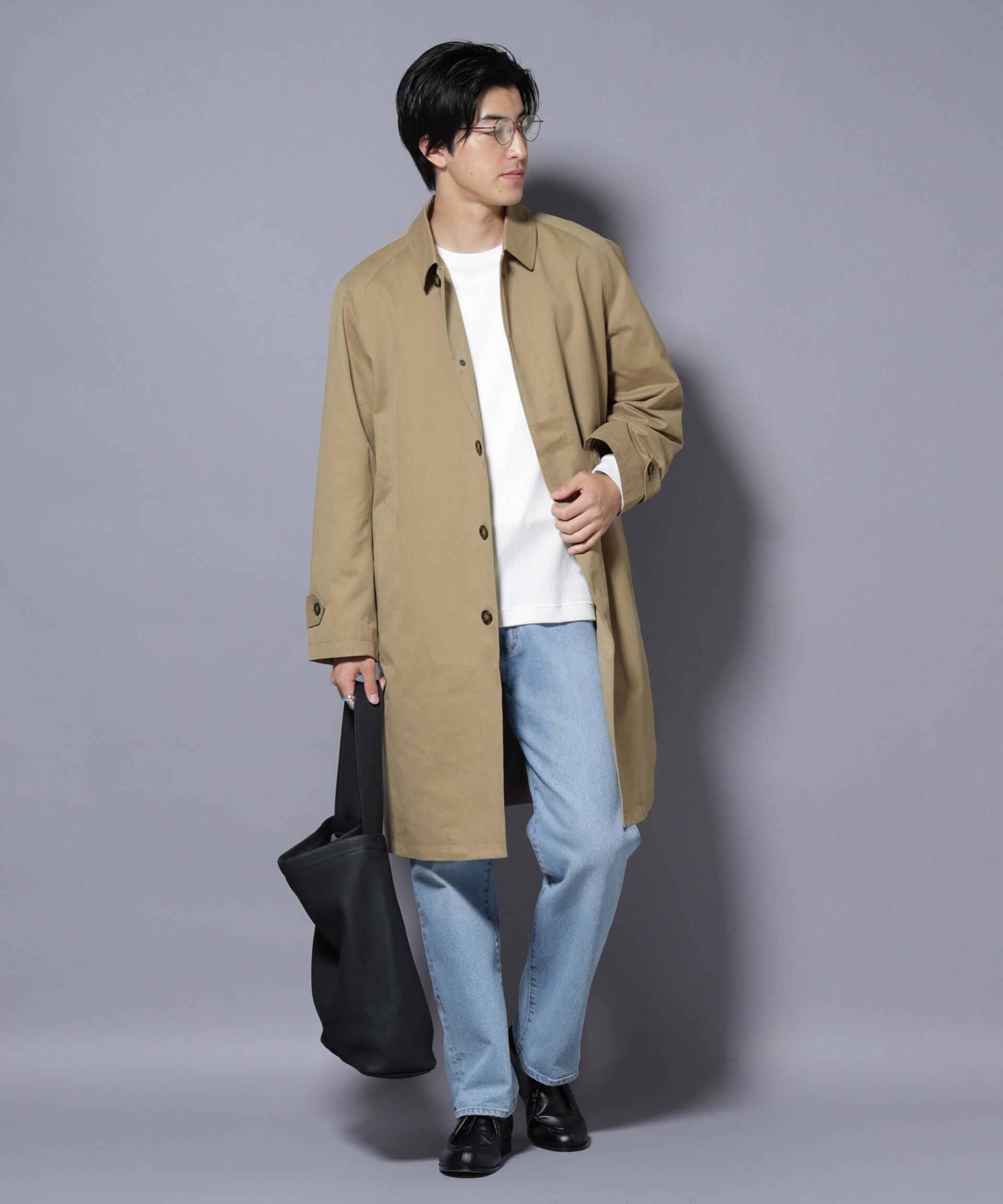 nano･universe「微起毛バルカラーコート」|その他|