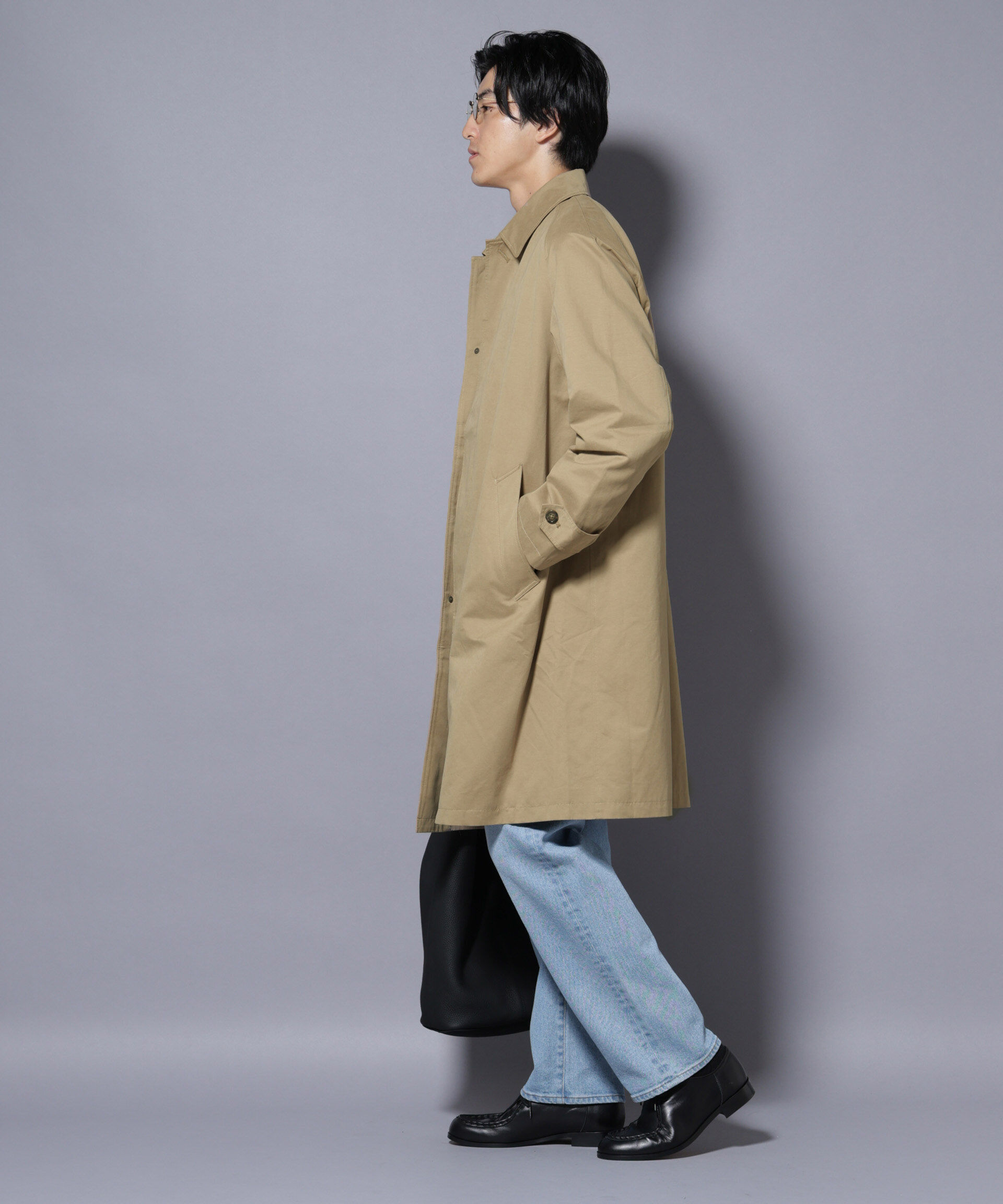 nano･universe「微起毛バルカラーコート」|その他|