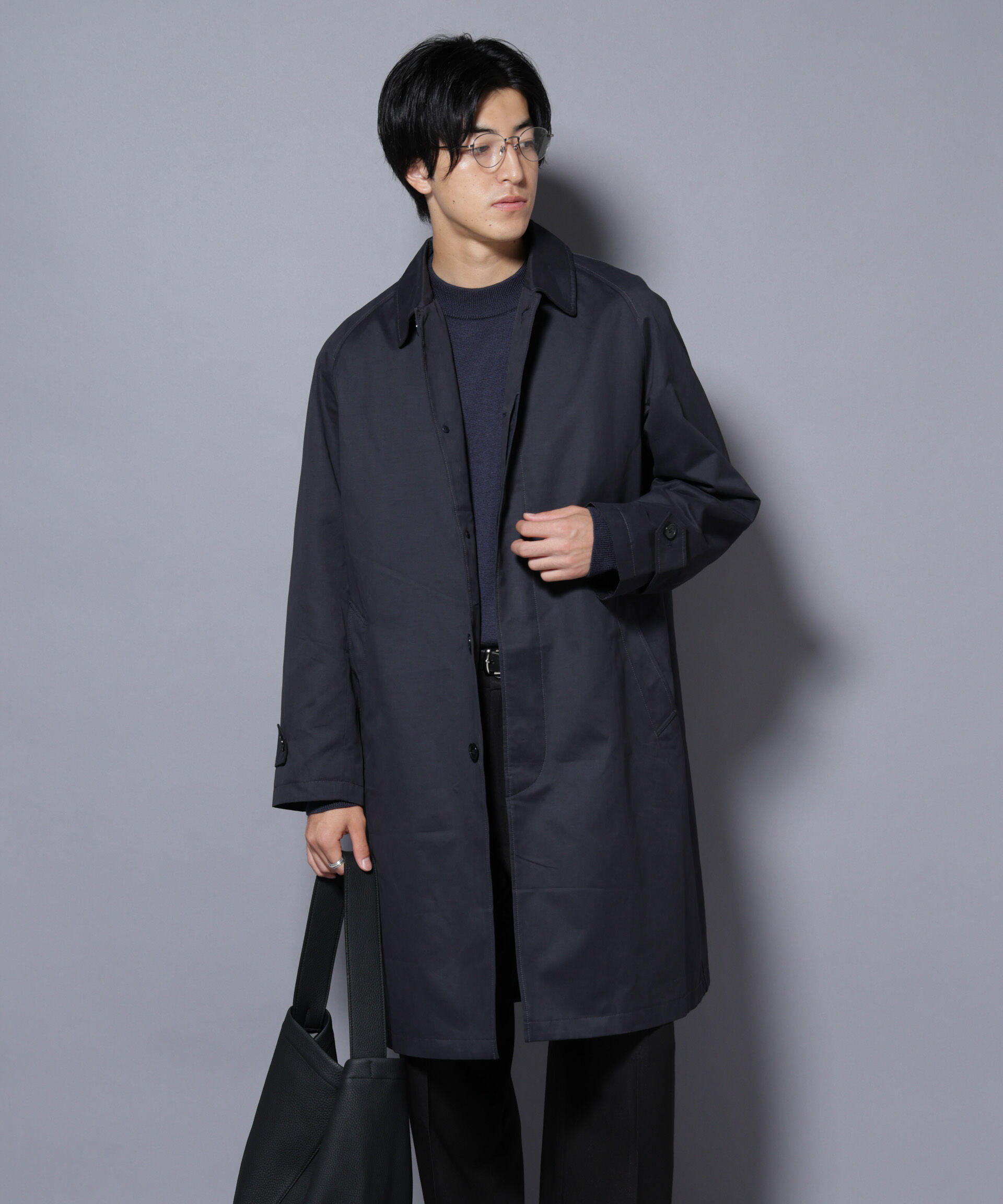 nano･universe「微起毛バルカラーコート」|その他|