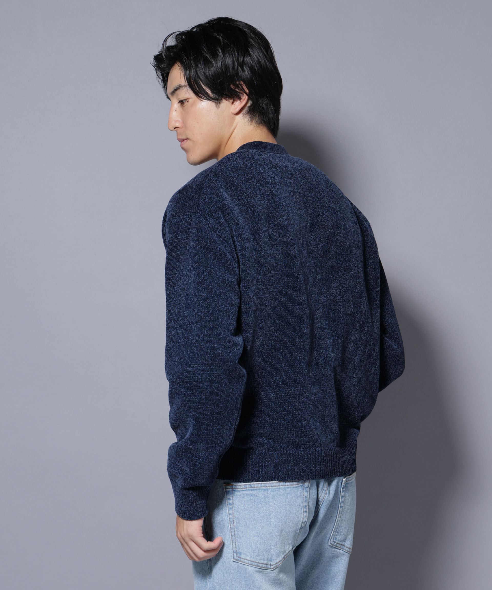 nano･universe「ナノベアモールニットカーディガン」|ニット・セーター|