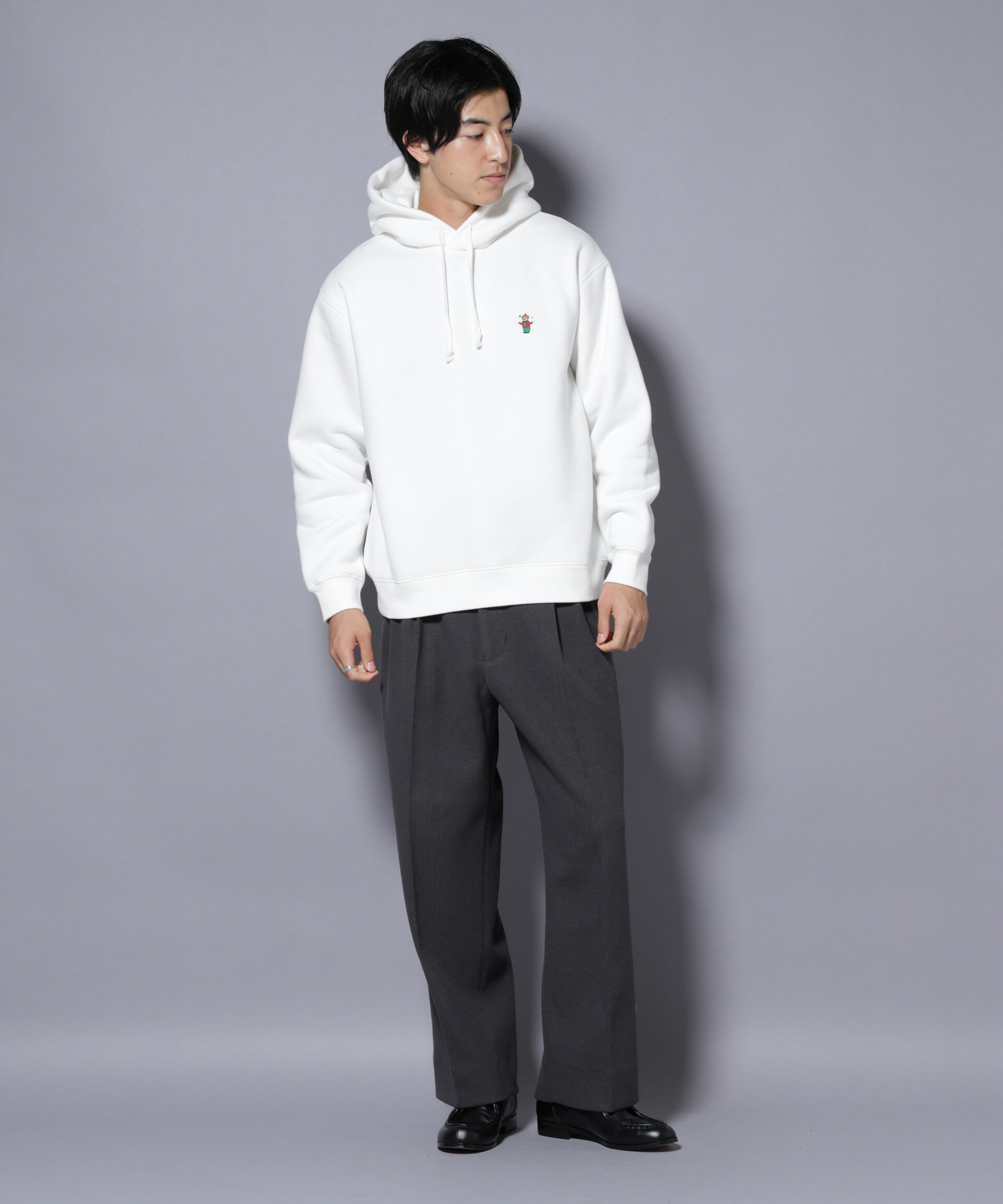 nano･universe「ナノベア 裏起毛フーディー サーカス」|Tシャツ・カットソー|