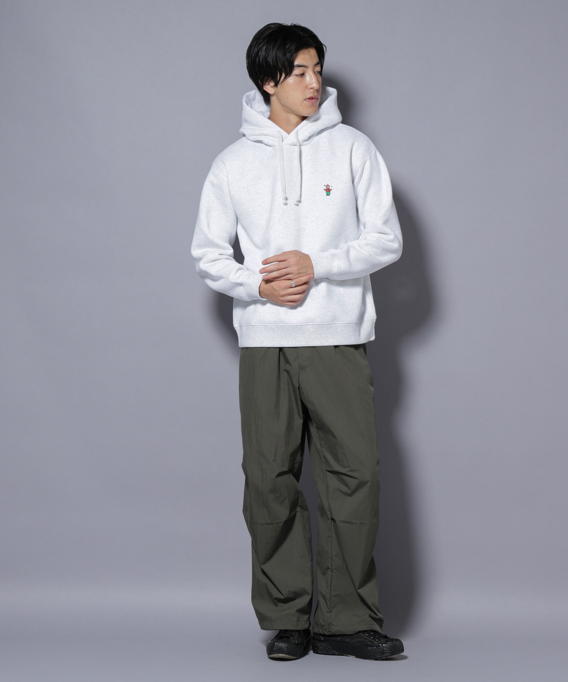 nano･universe「ナノベア 裏起毛フーディー サーカス」|Tシャツ・カットソー|