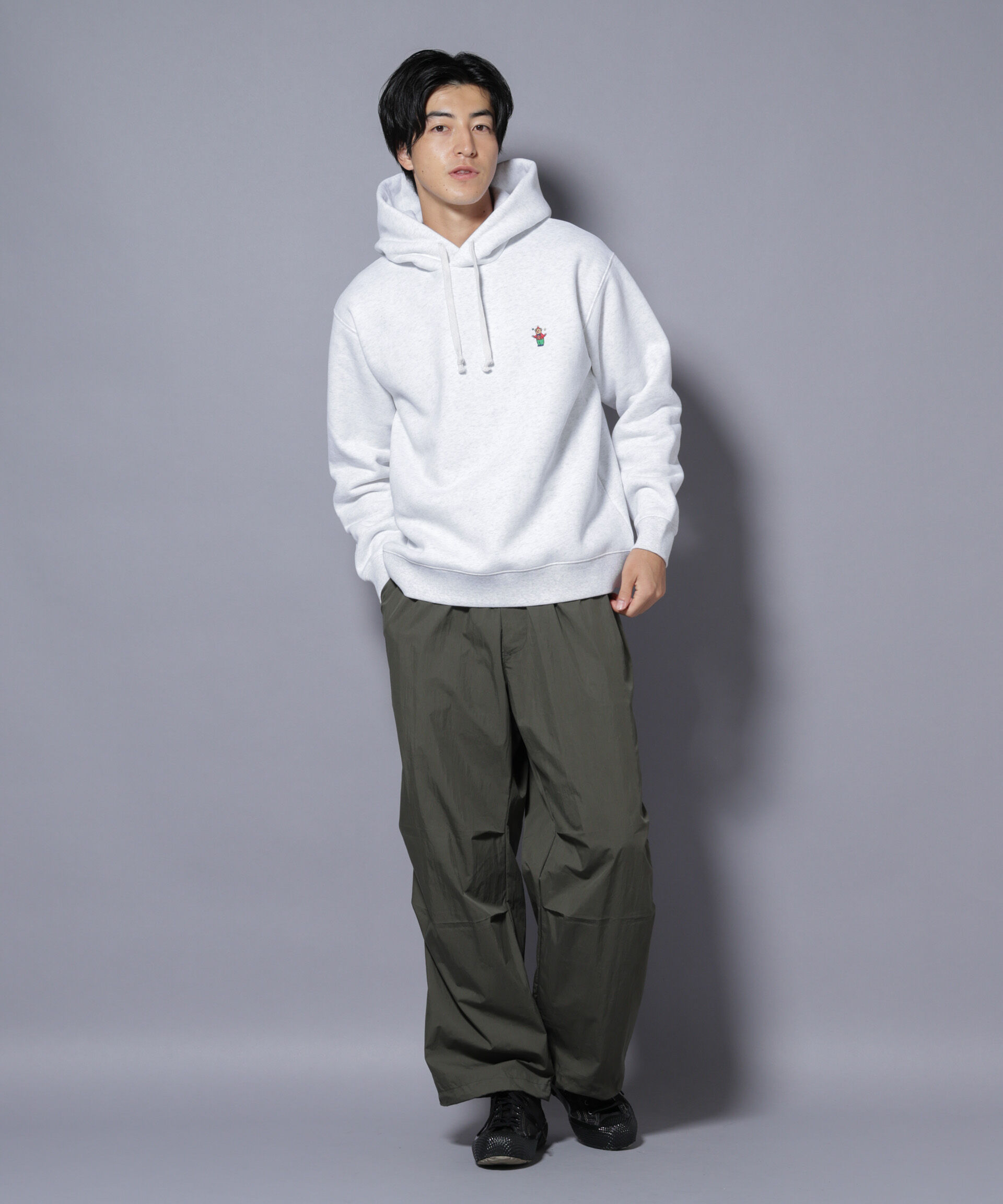 nano･universe「ナノベア 裏起毛フーディー サーカス」|Tシャツ・カットソー|