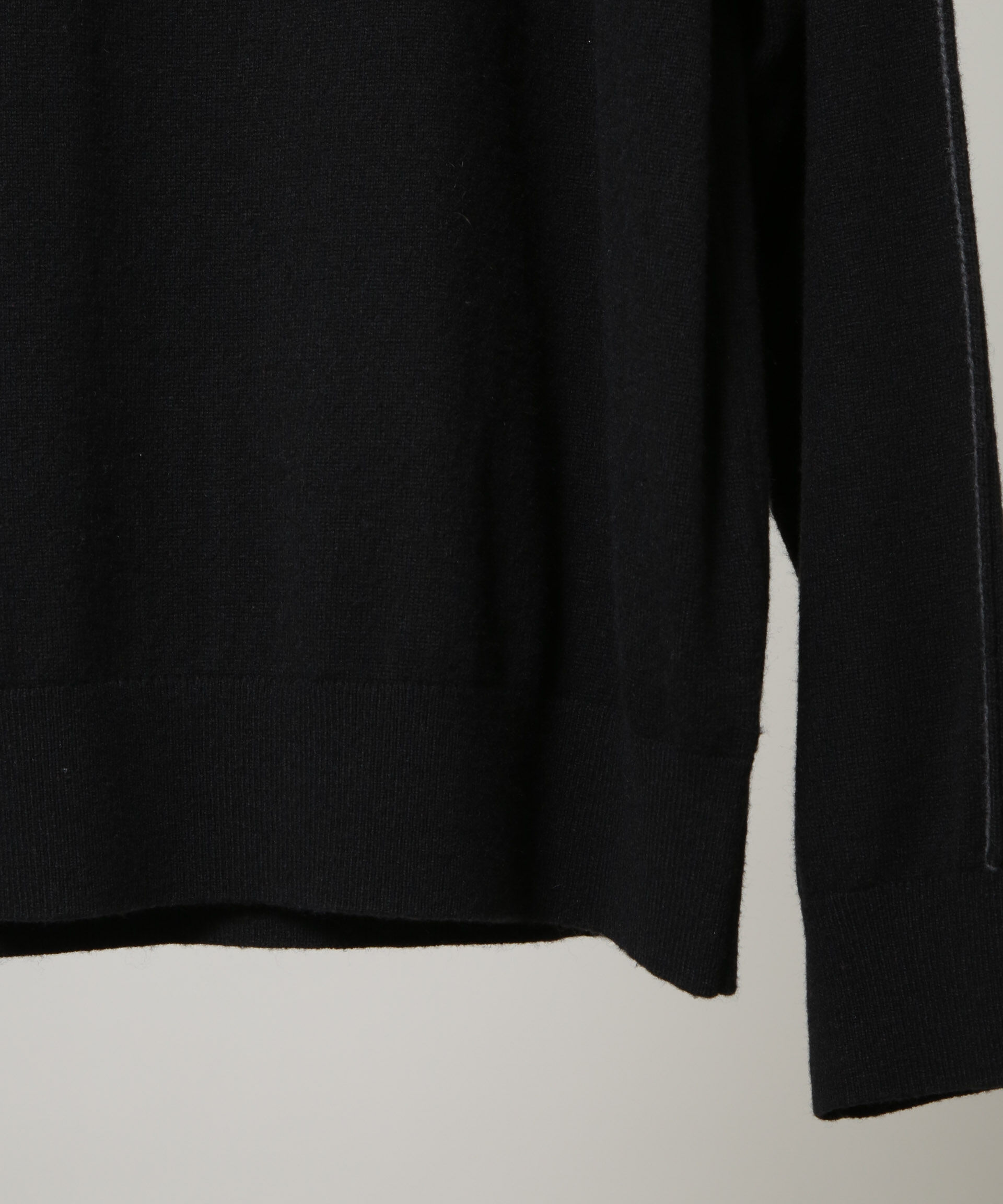 nano･universe「｢HOTEL PALACE｣ ショルダーデザインステッチタートルネックニット」|ニット・セーター|