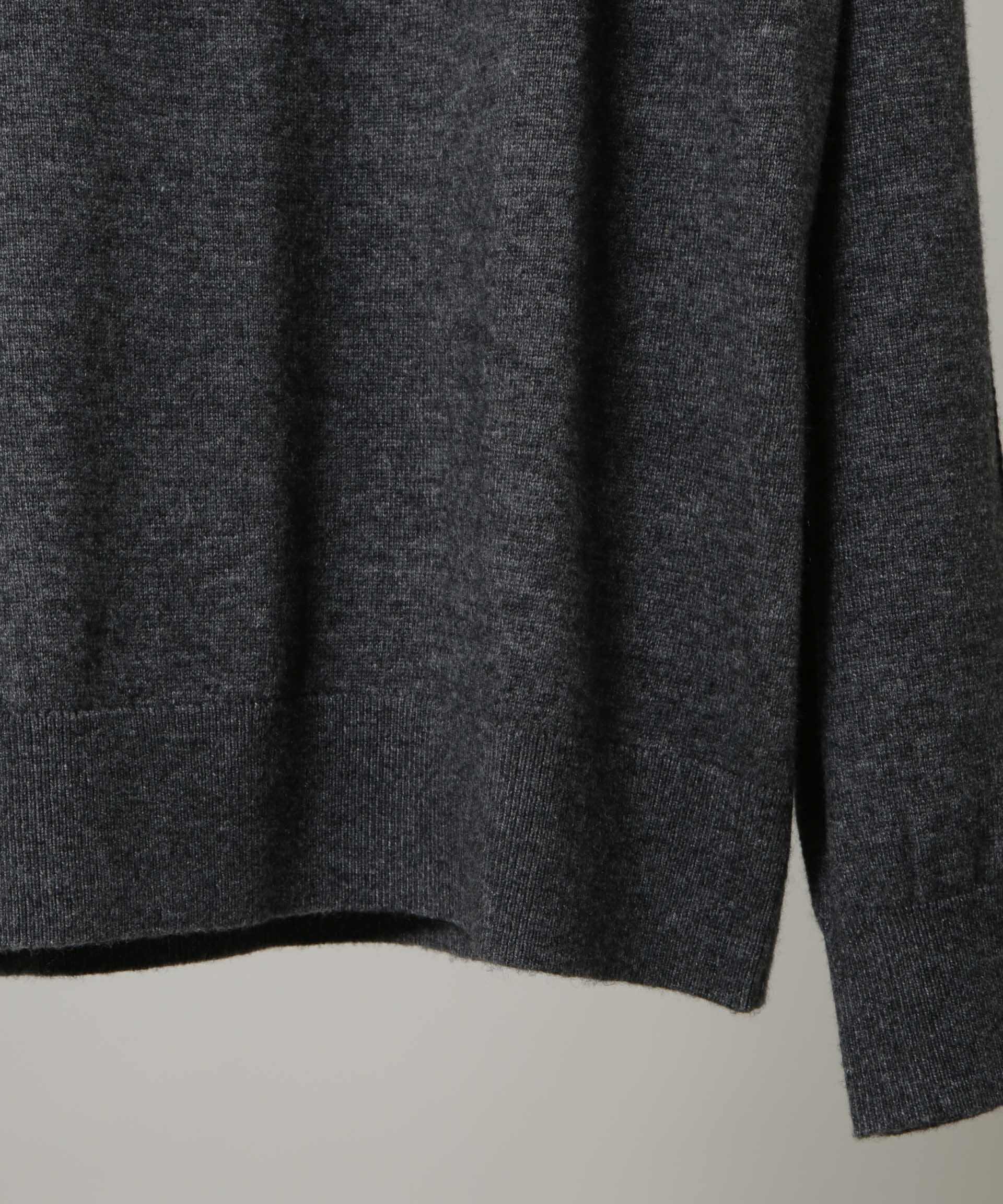 nano･universe「｢HOTEL PALACE｣ ショルダーデザインステッチタートルネックニット」|ニット・セーター|