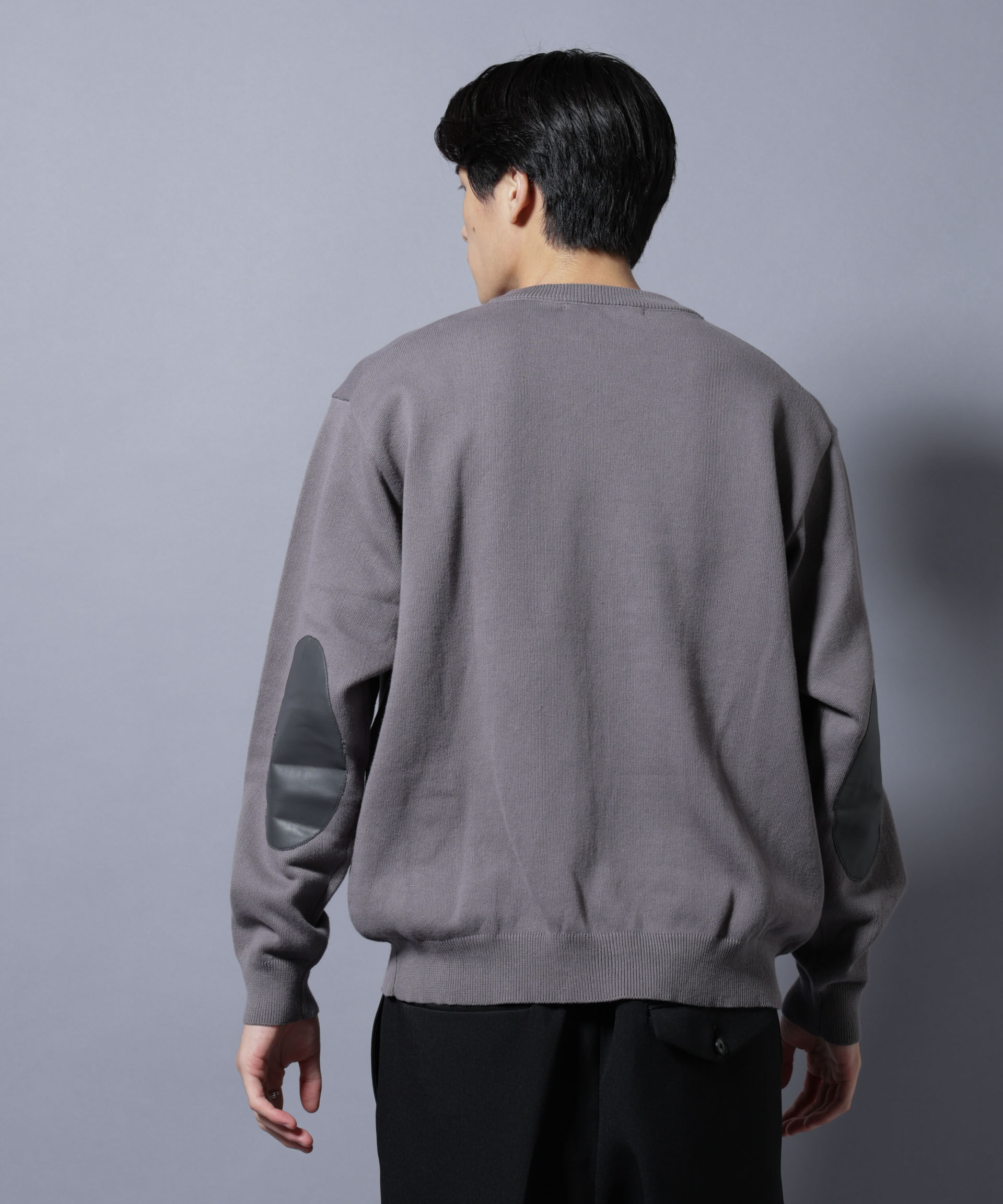 nano･universe「｢大人のｽｳｪｯﾄ｣ｺｯﾄﾝｽｳｪｯﾄﾗｲｸﾆｯﾄ ｴﾙﾎﾞｰﾊﾟｯ」|ニット・セーター|