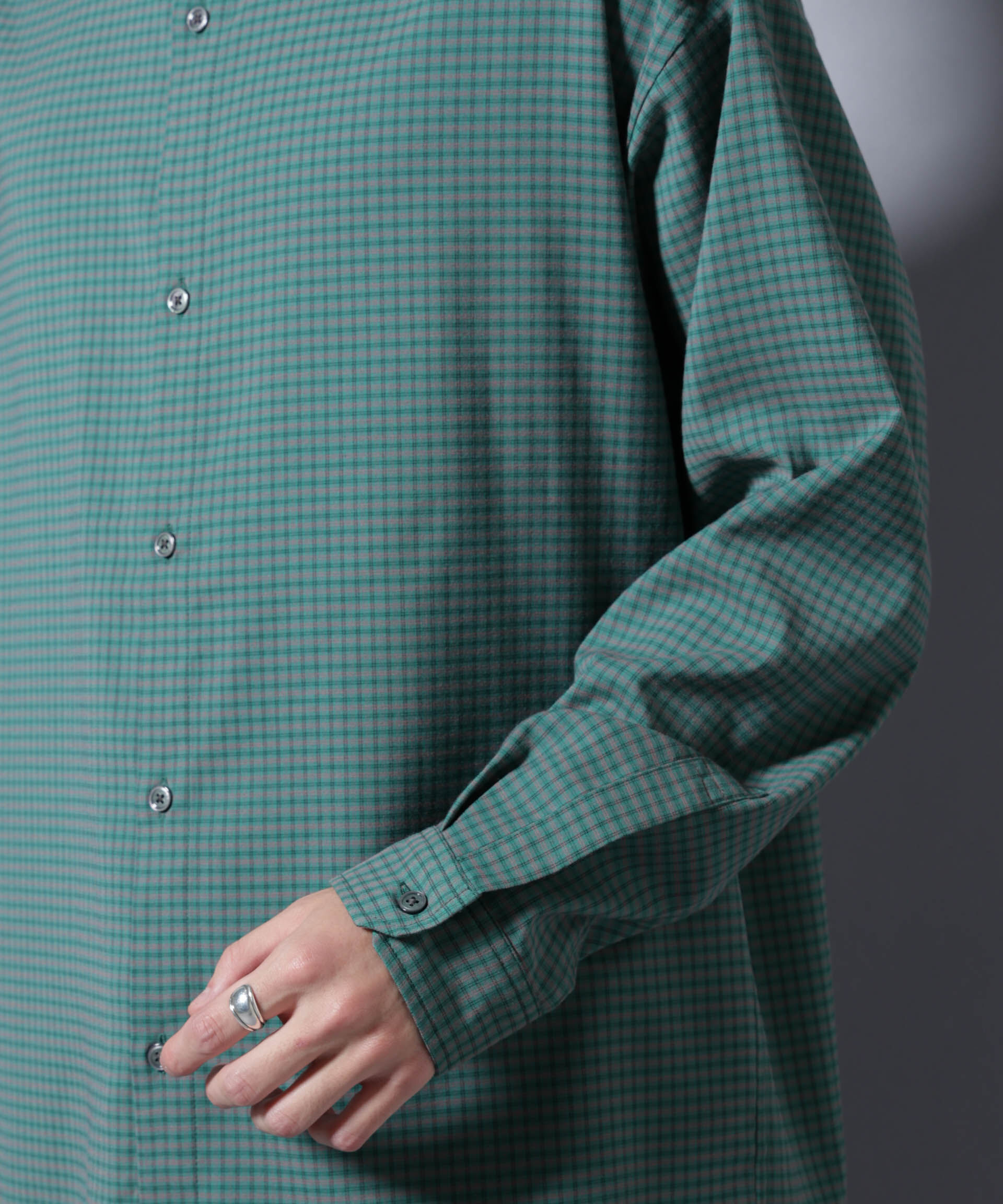 nano･universe「グランパチェックシャツ」|シャツ・ブラウス|