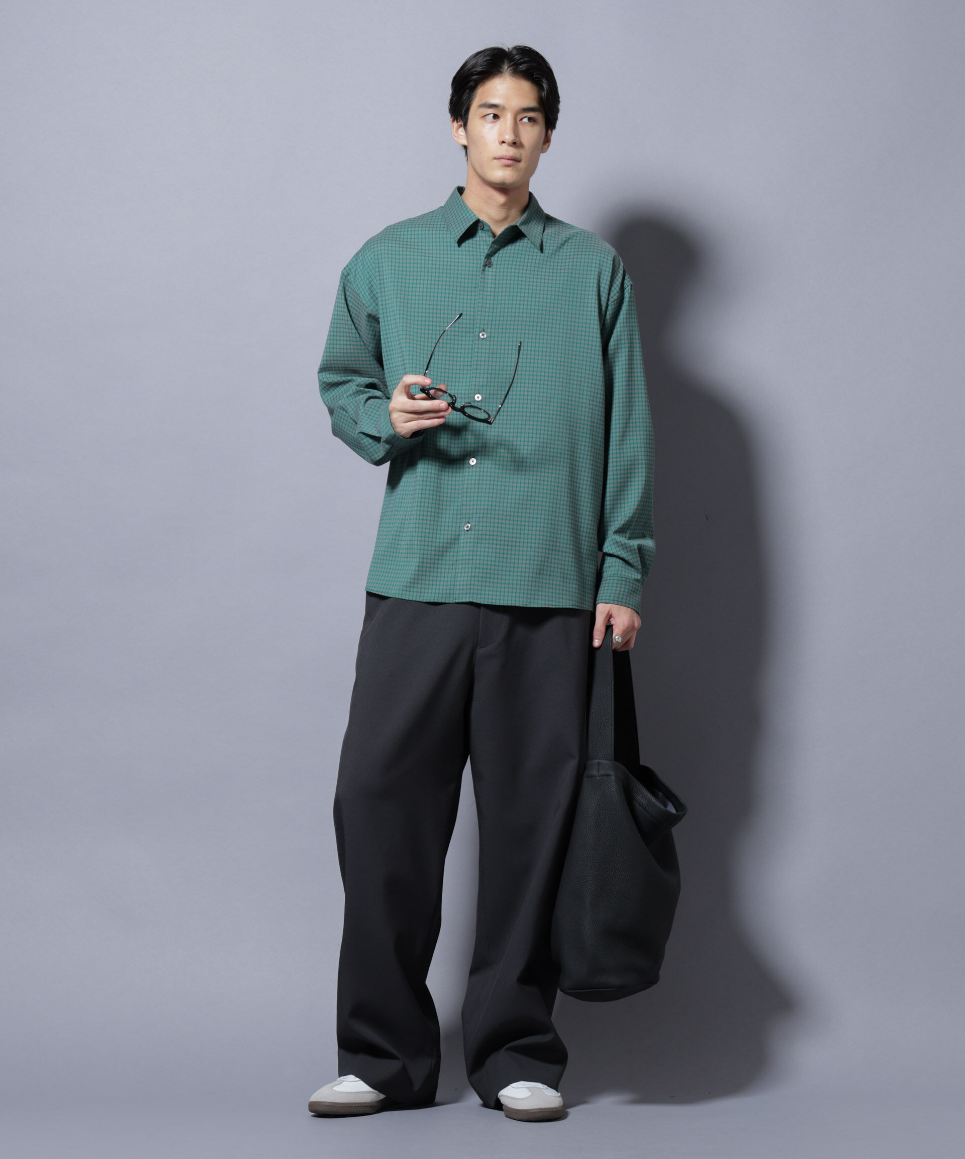 nano･universe「グランパチェックシャツ」|シャツ・ブラウス|