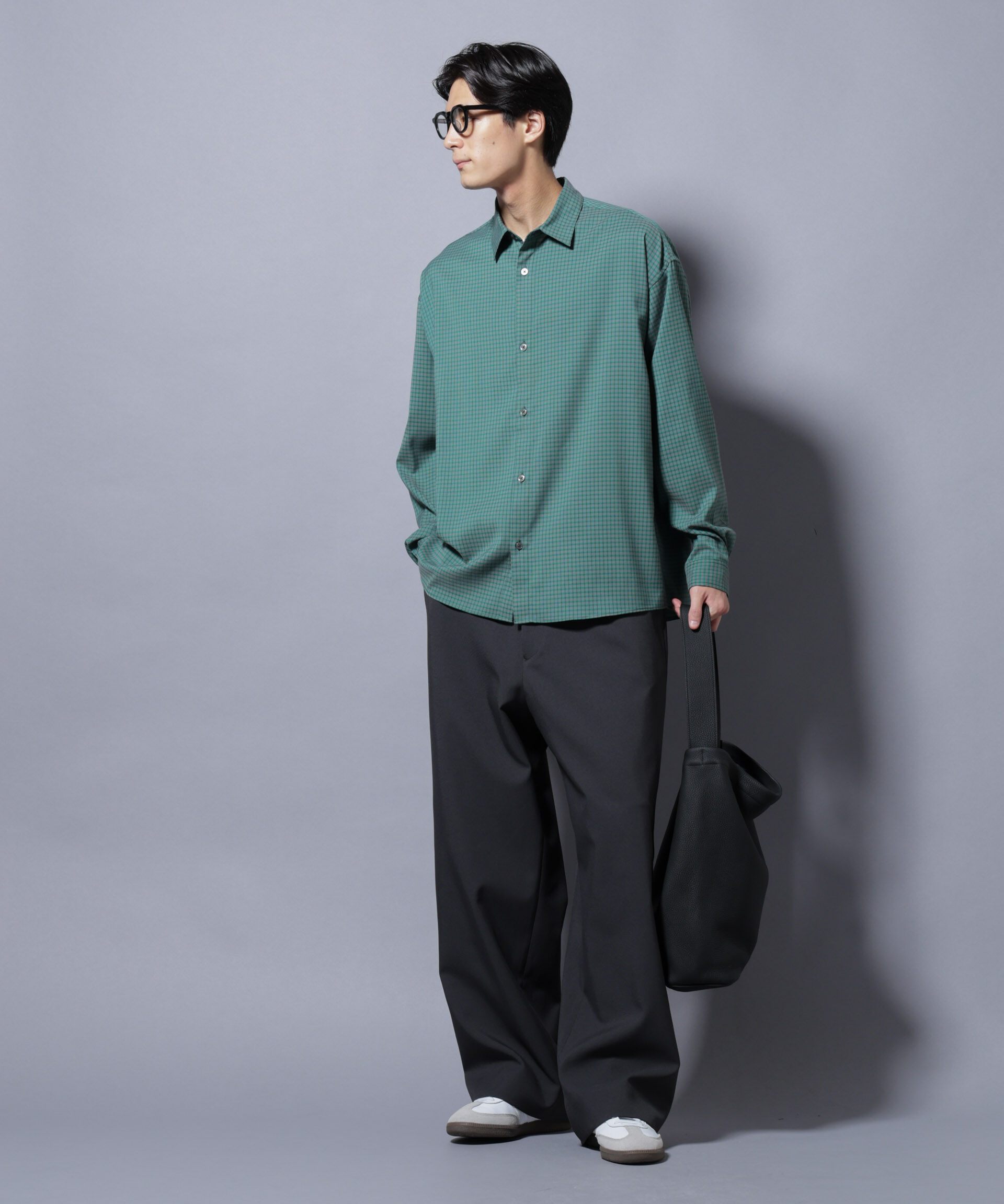 nano･universe「グランパチェックシャツ」|シャツ・ブラウス|