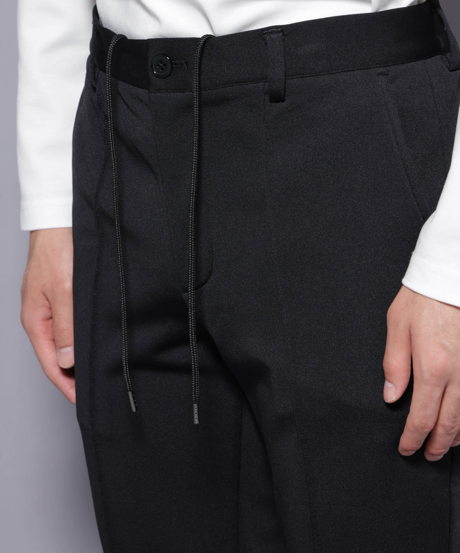 nano･universe「｢MC｣coveross(R) フリースボンディングイージースラックス」|チノ|