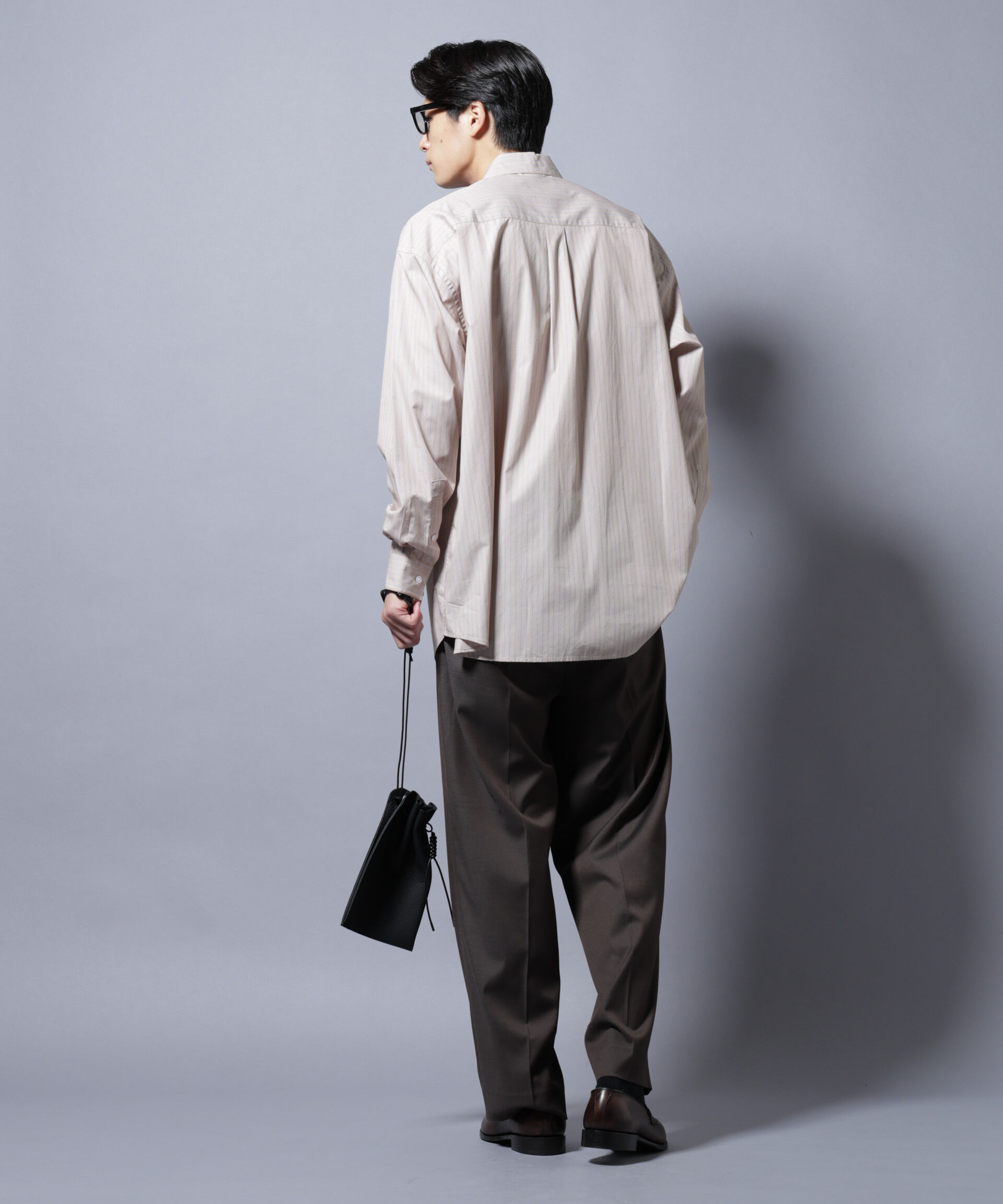 nano･universe「｢SIDOGRAS-VENICE｣ オルタネイトストライプシャツ」|シャツ・ブラウス|