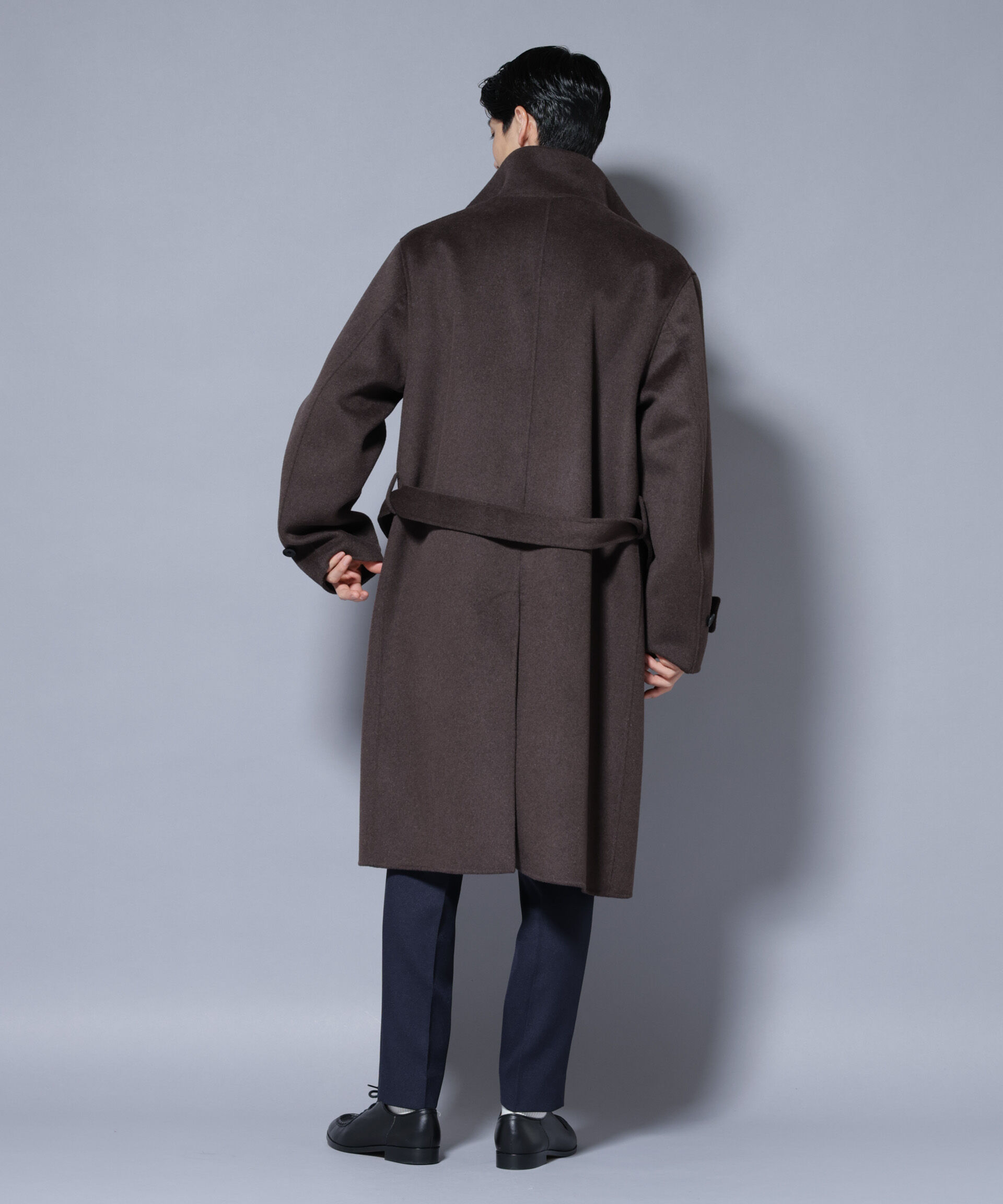 nano･universe「ウールリバースタンドベルテッドコート」|その他|