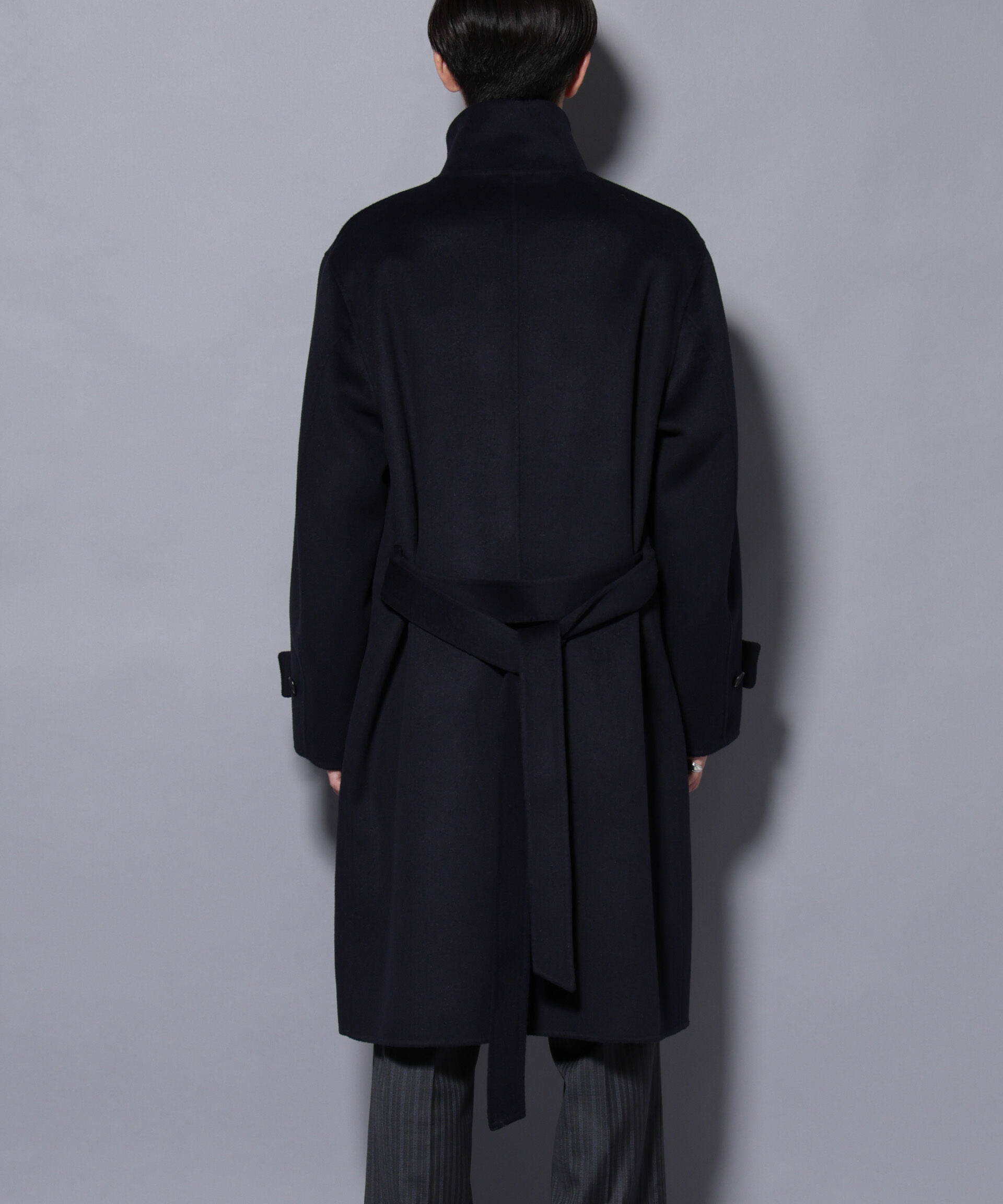 nano･universe「ウールリバースタンドベルテッドコート」|その他|