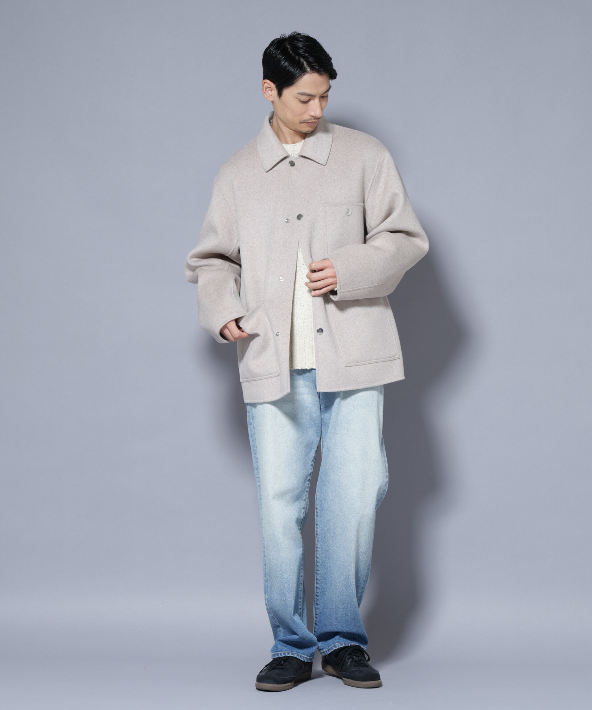 nano･universe「ウールリバーカバーオール」|その他|