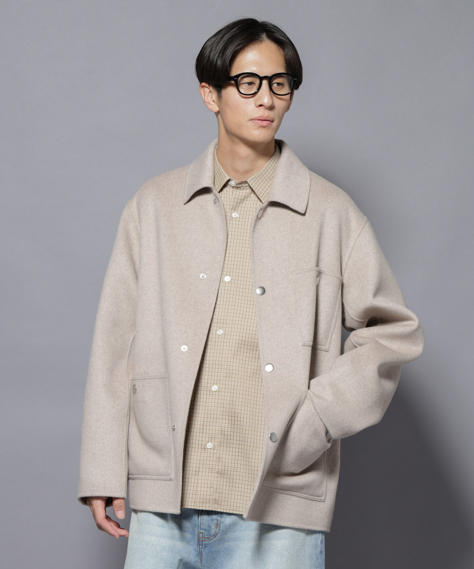 nano･universe「ウールリバーカバーオール」|その他|