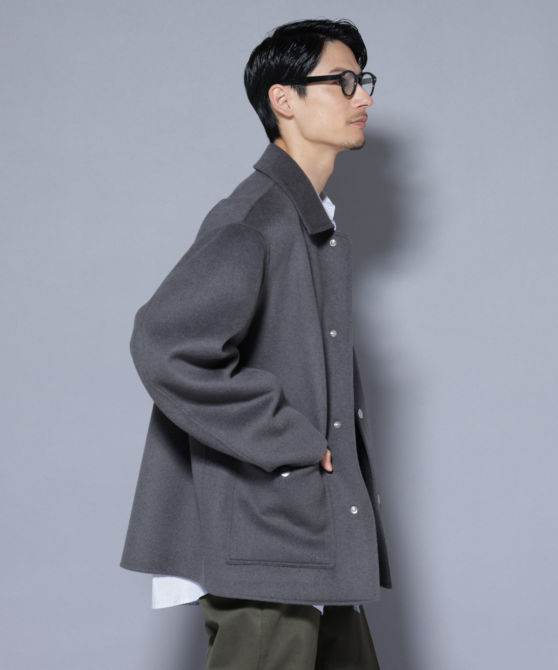 nano･universe「ウールリバーカバーオール」|その他|