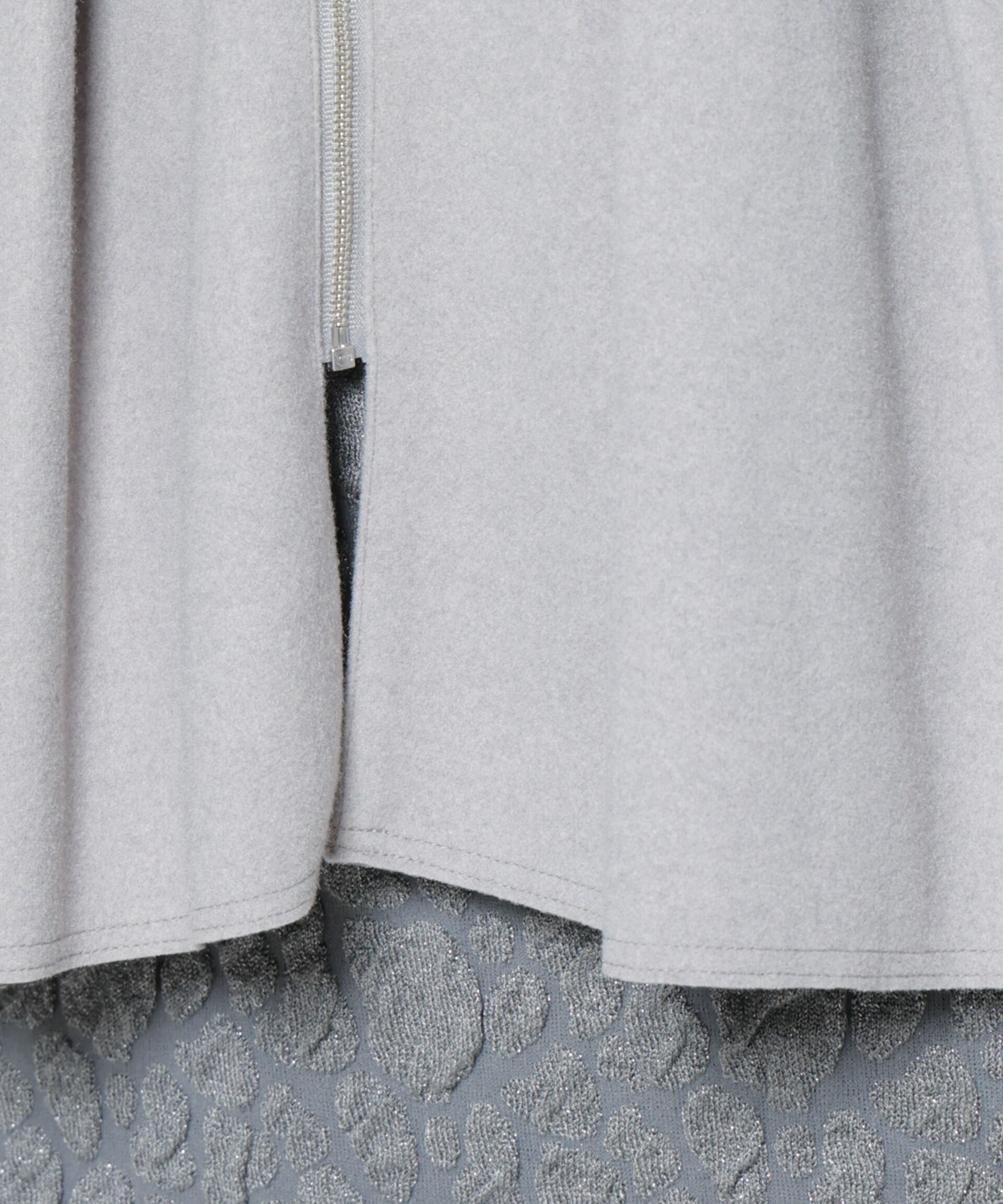 nano･universe「ニードルジャージーペプラムブルゾン」|ブルゾン・スタジャン|