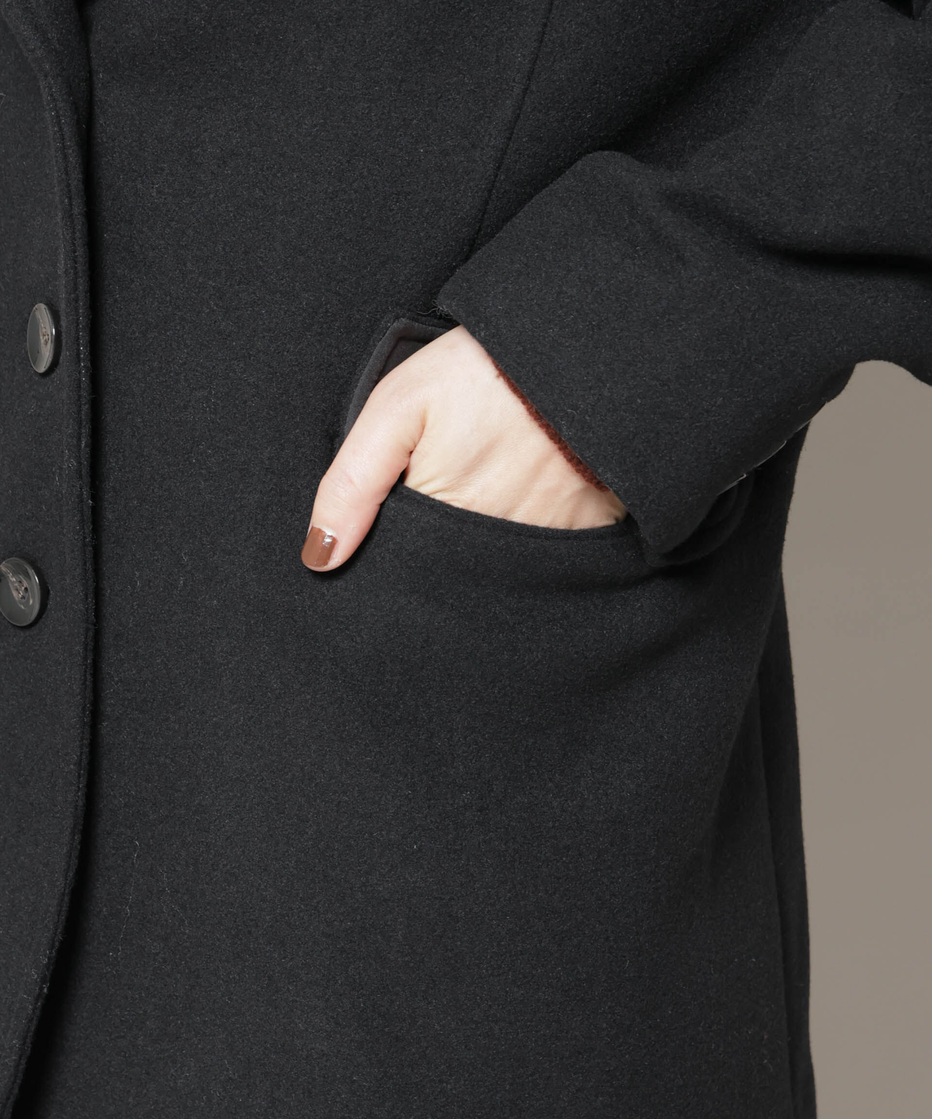 nano･universe「ワイドショルダージャケット」|テーラードジャケット|