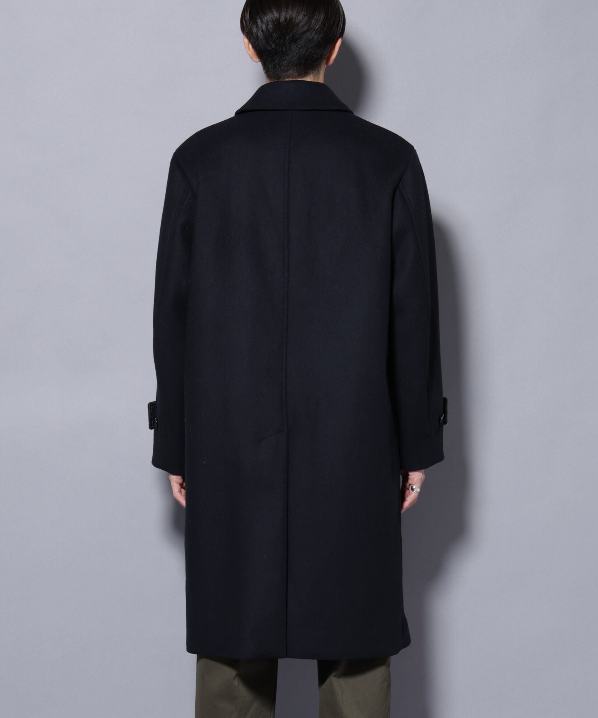 nano･universe「ウールカシミヤメルトンシングルコート」|その他|