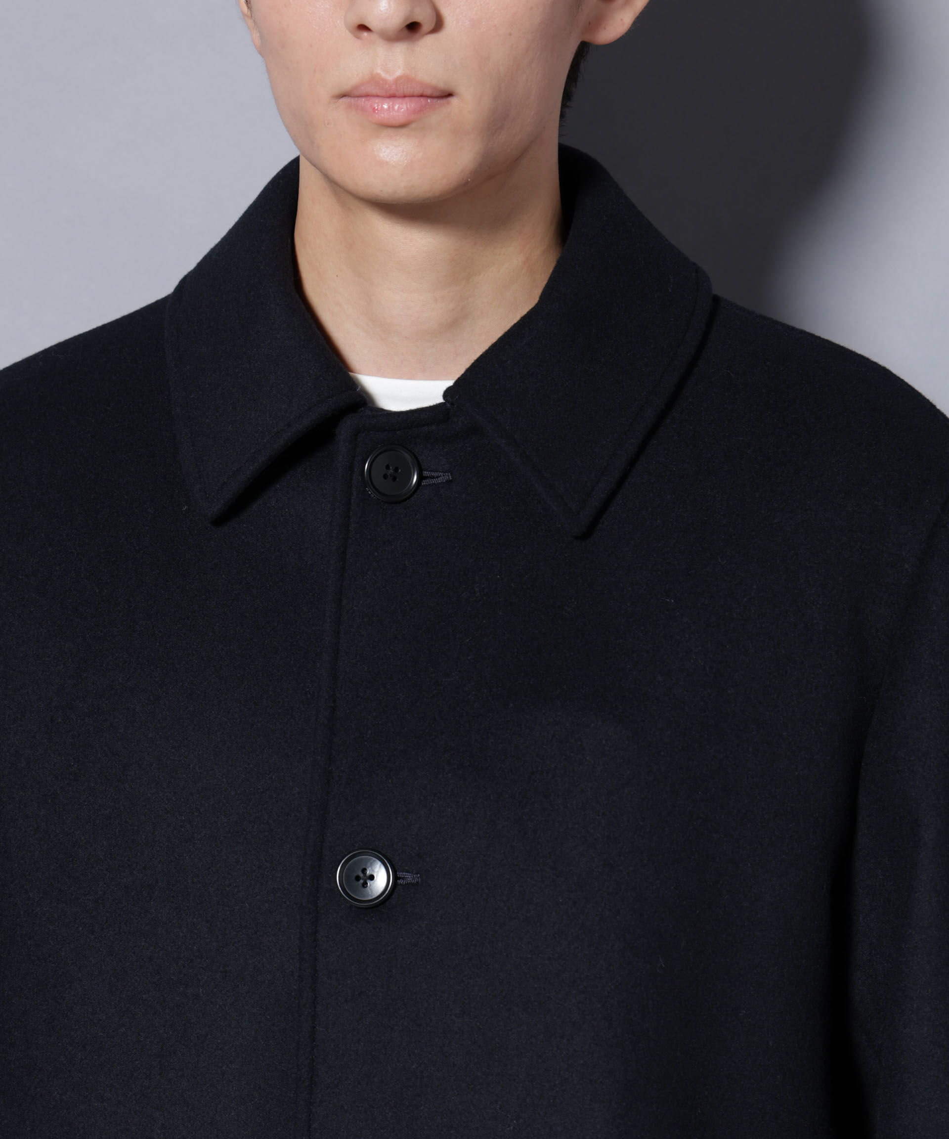 nano･universe「ウールカシミヤメルトンシングルコート」|その他|