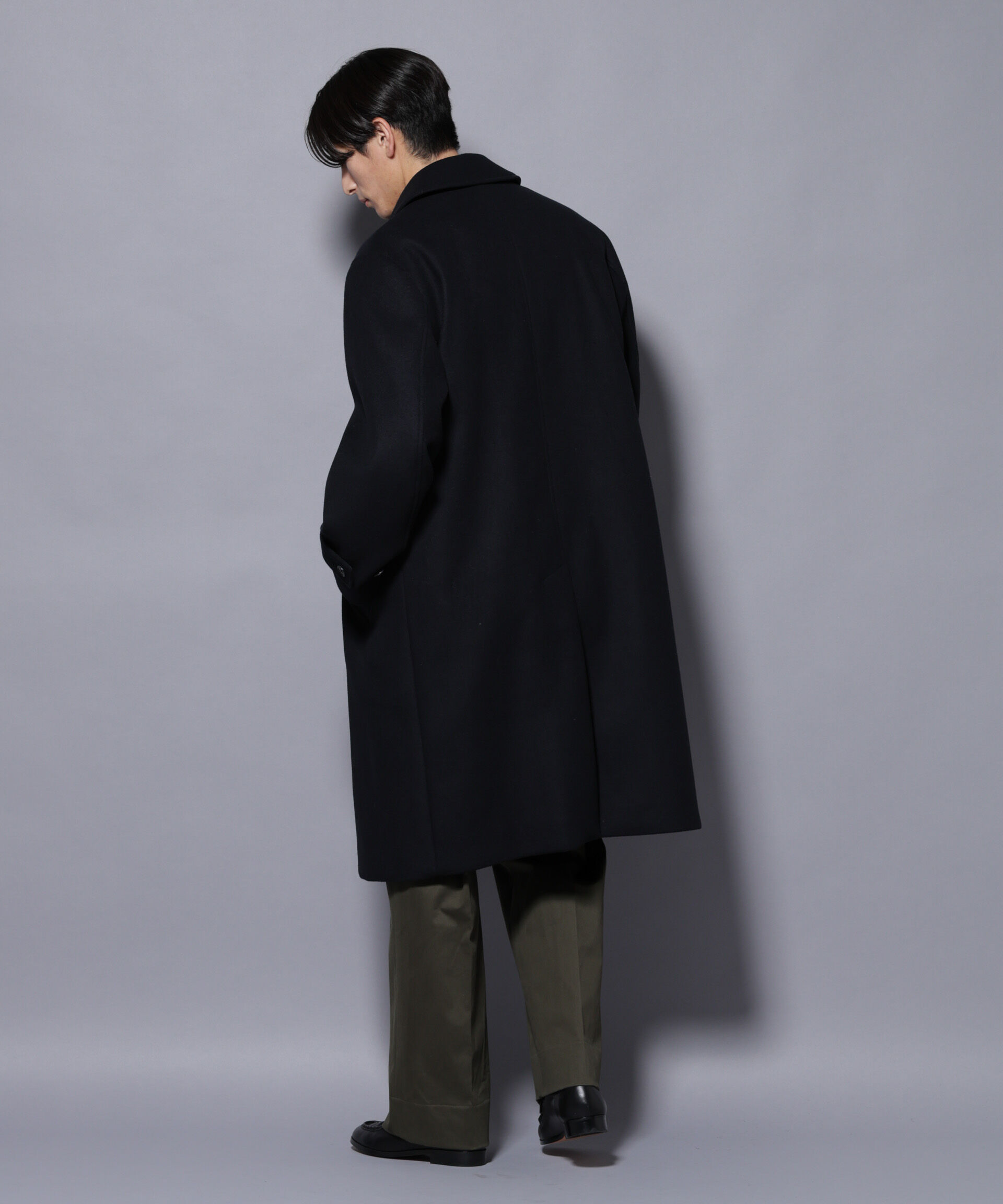 nano･universe「ウールカシミヤメルトンシングルコート」|その他|
