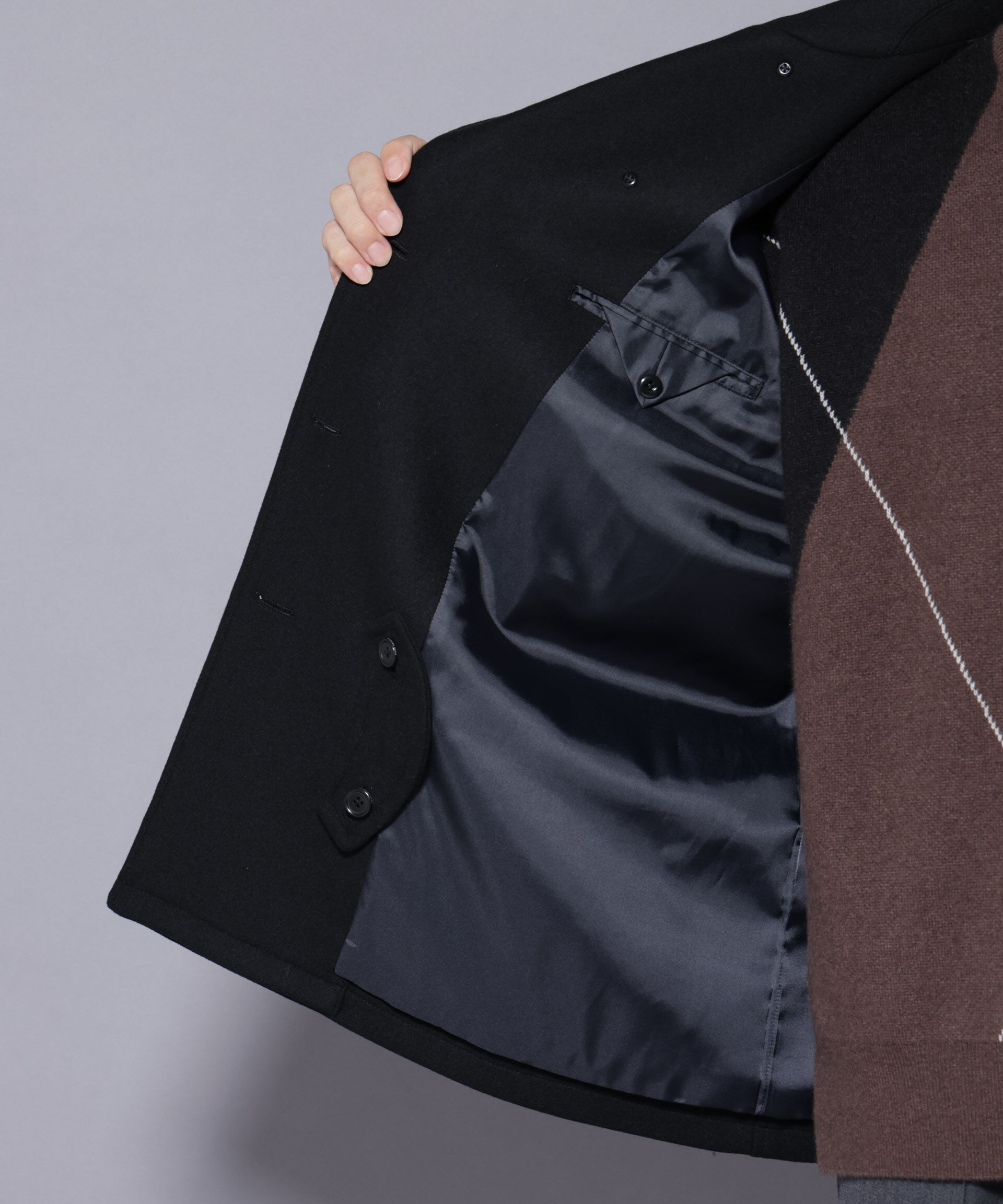 nano･universe「ウールカシミヤメルトンPコート」|その他|