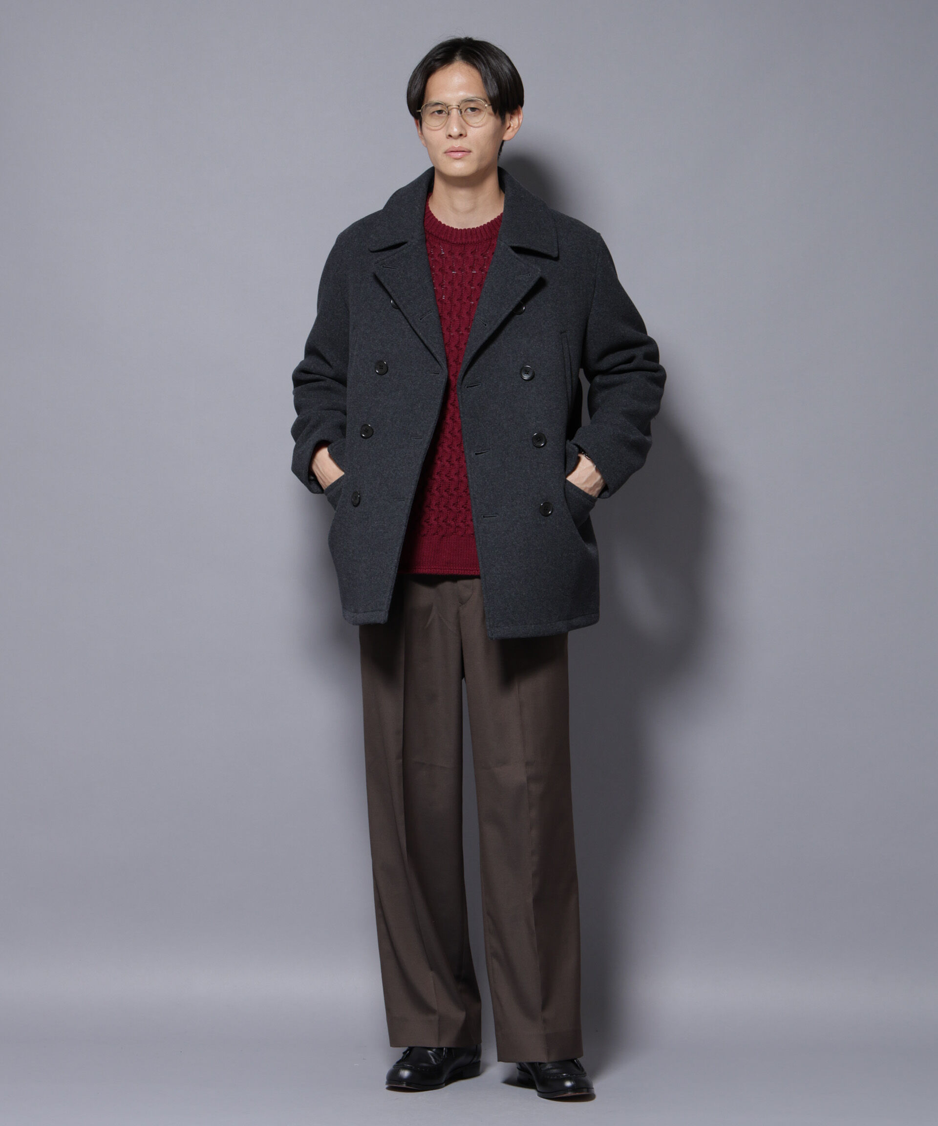 nano･universe「ウールカシミヤメルトンPコート」|その他|