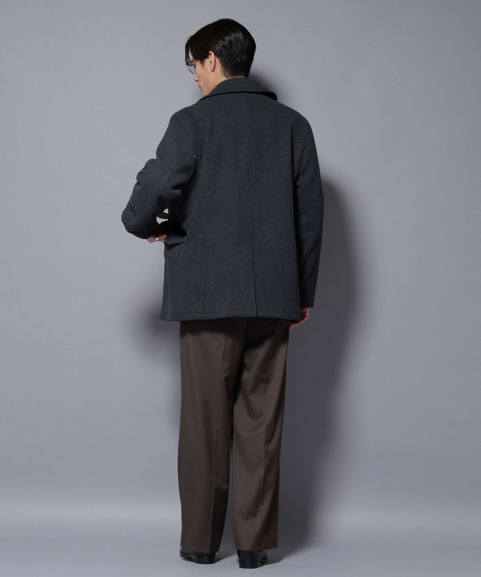 nano･universe「ウールカシミヤメルトンPコート」|その他|