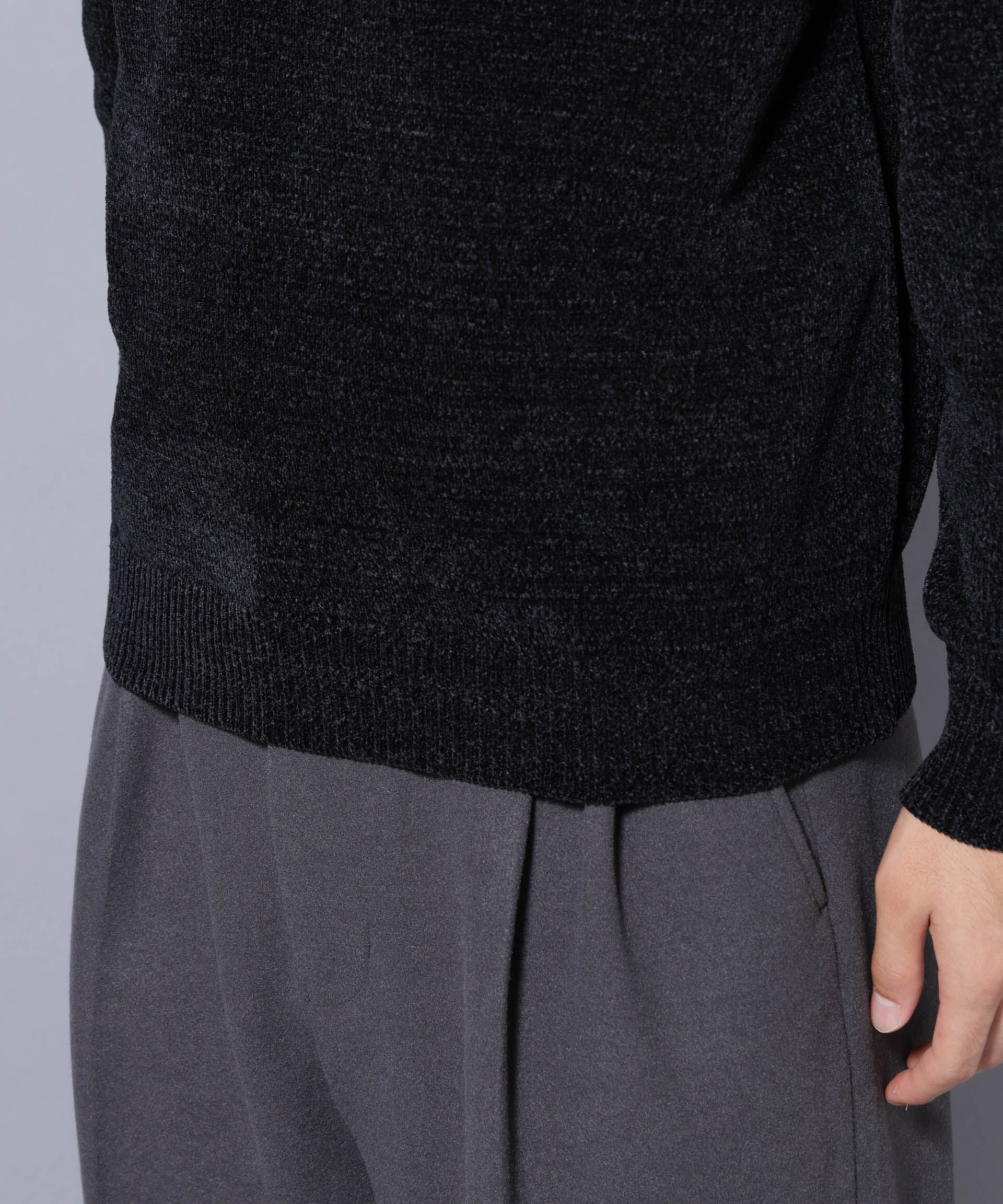 nano･universe「ナノベアモールニットクルーネック 2」|ニット・セーター|