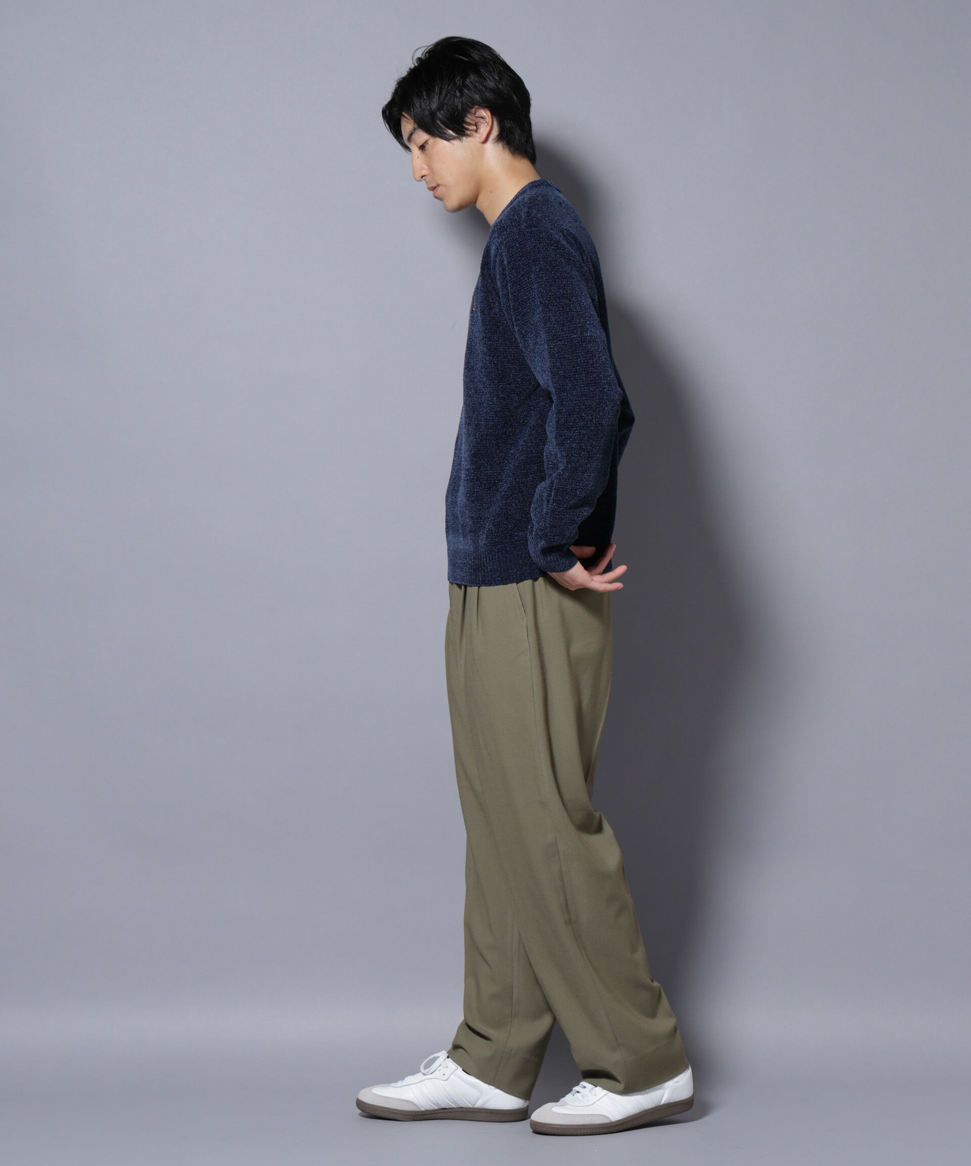 nano･universe「ナノベアモールニットクルーネック 2」|ニット・セーター|