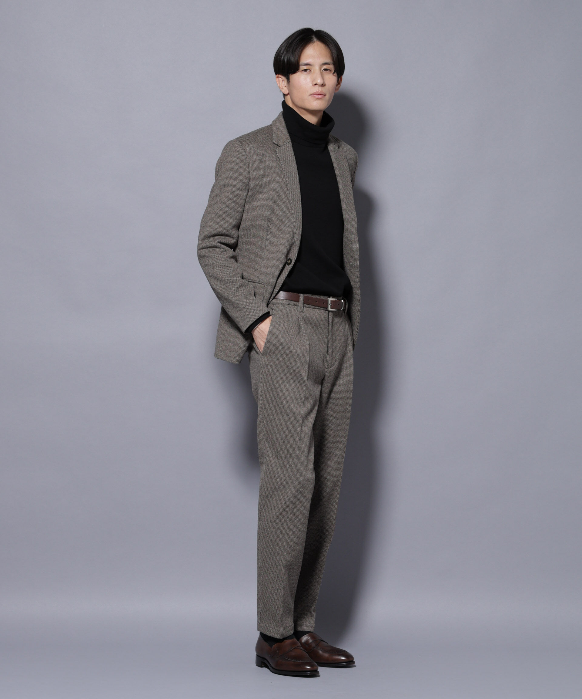 nano･universe「ウォームジャケット(セットアップ可)」|テーラードジャケット|