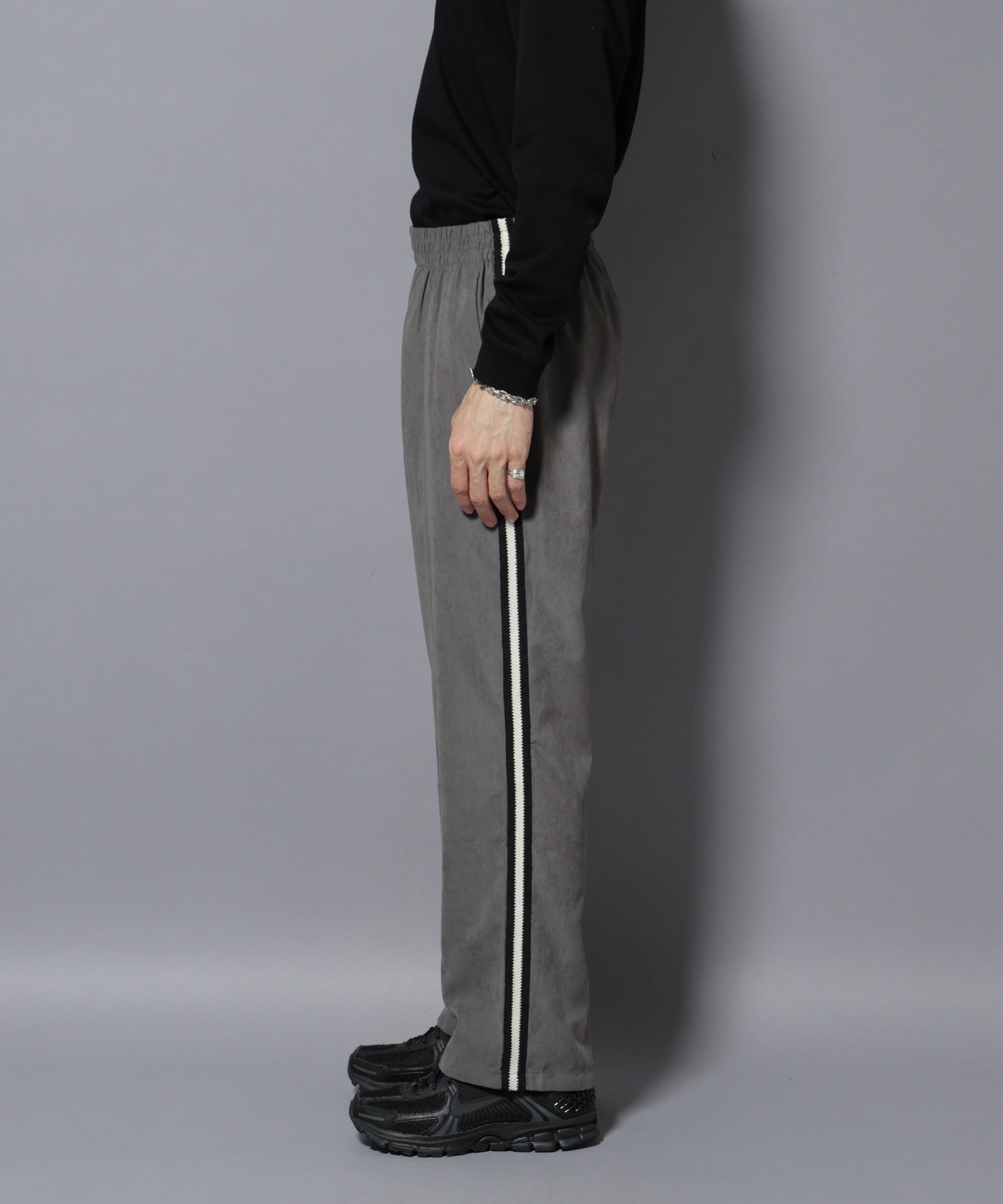 nano･universe「NORMANBROS別注 トラックパンツ」|チノ|