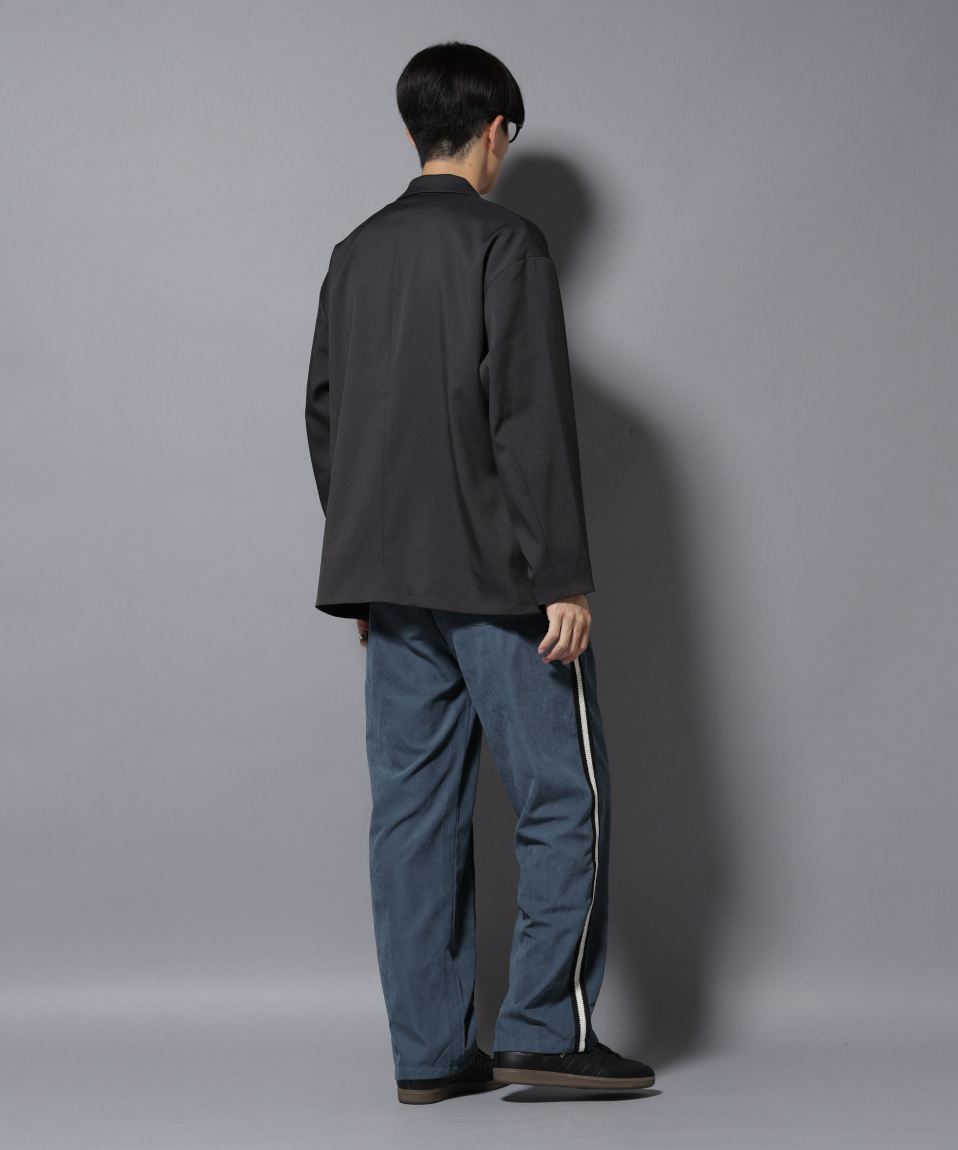 nano･universe「NORMANBROS別注 トラックパンツ」|チノ|