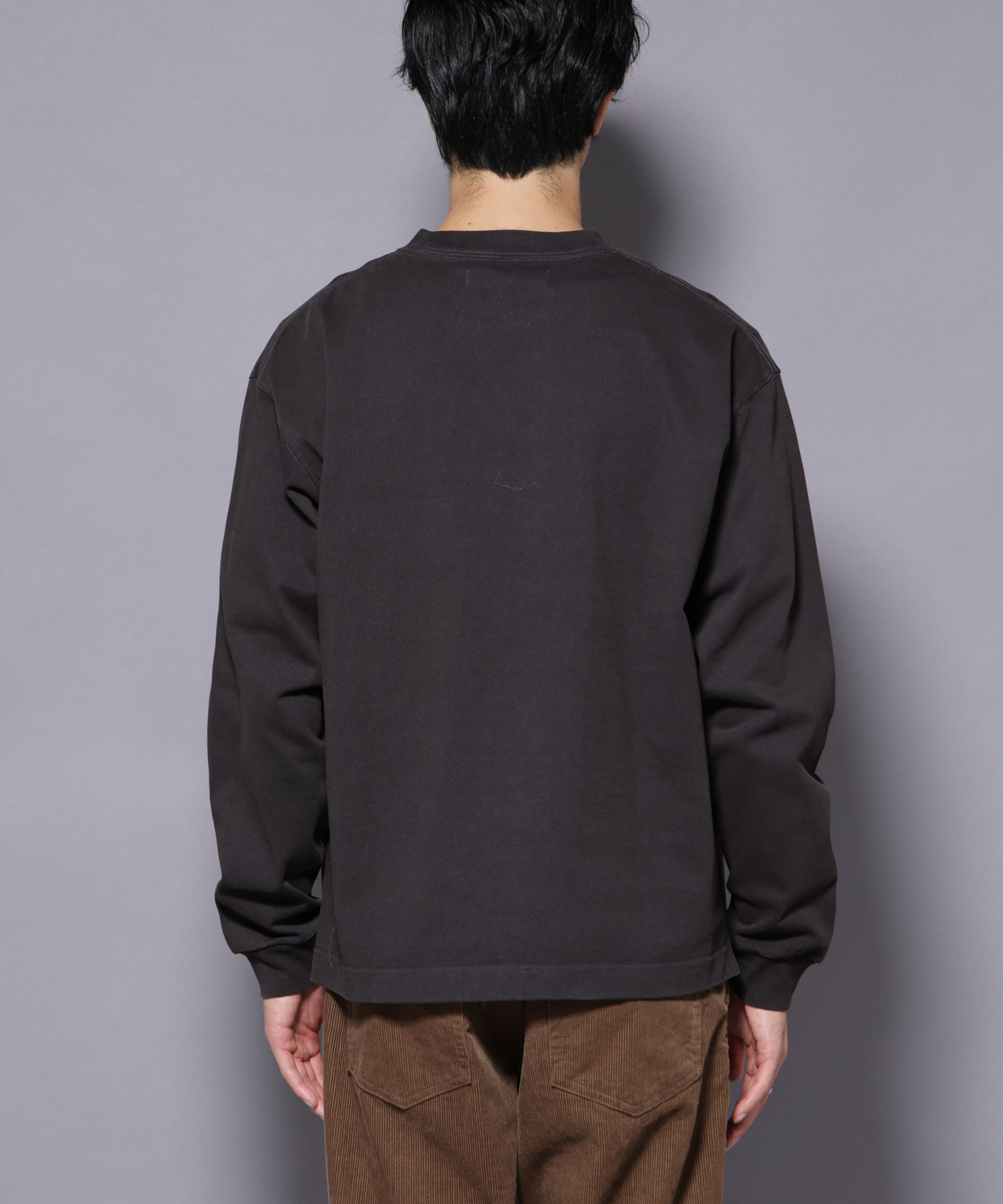 nano･universe「ヘビーオンスワイドプルオーバー 長袖」|Tシャツ・カットソー|