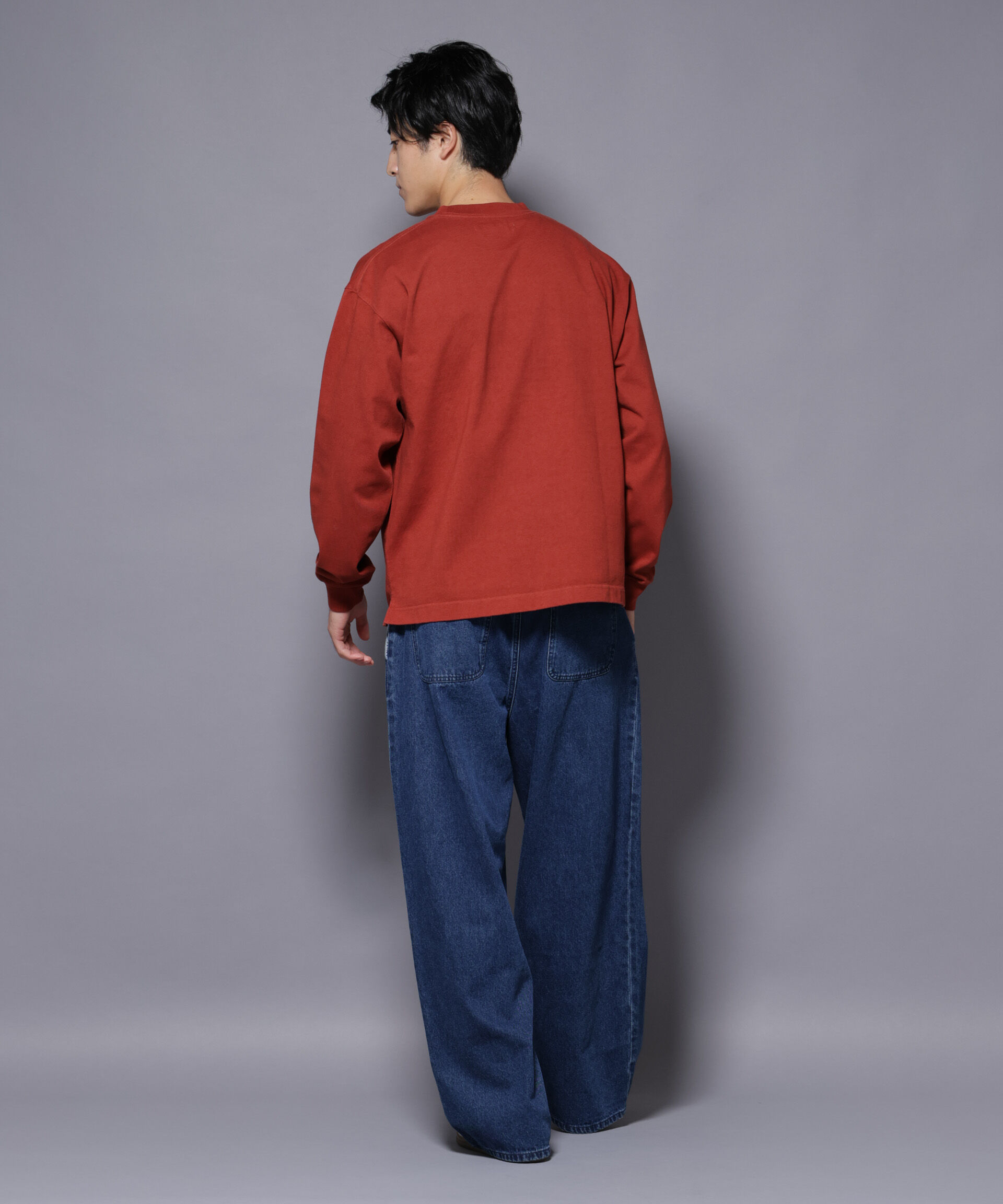 nano･universe「ヘビーオンスワイドプルオーバー 長袖」|Tシャツ・カットソー|