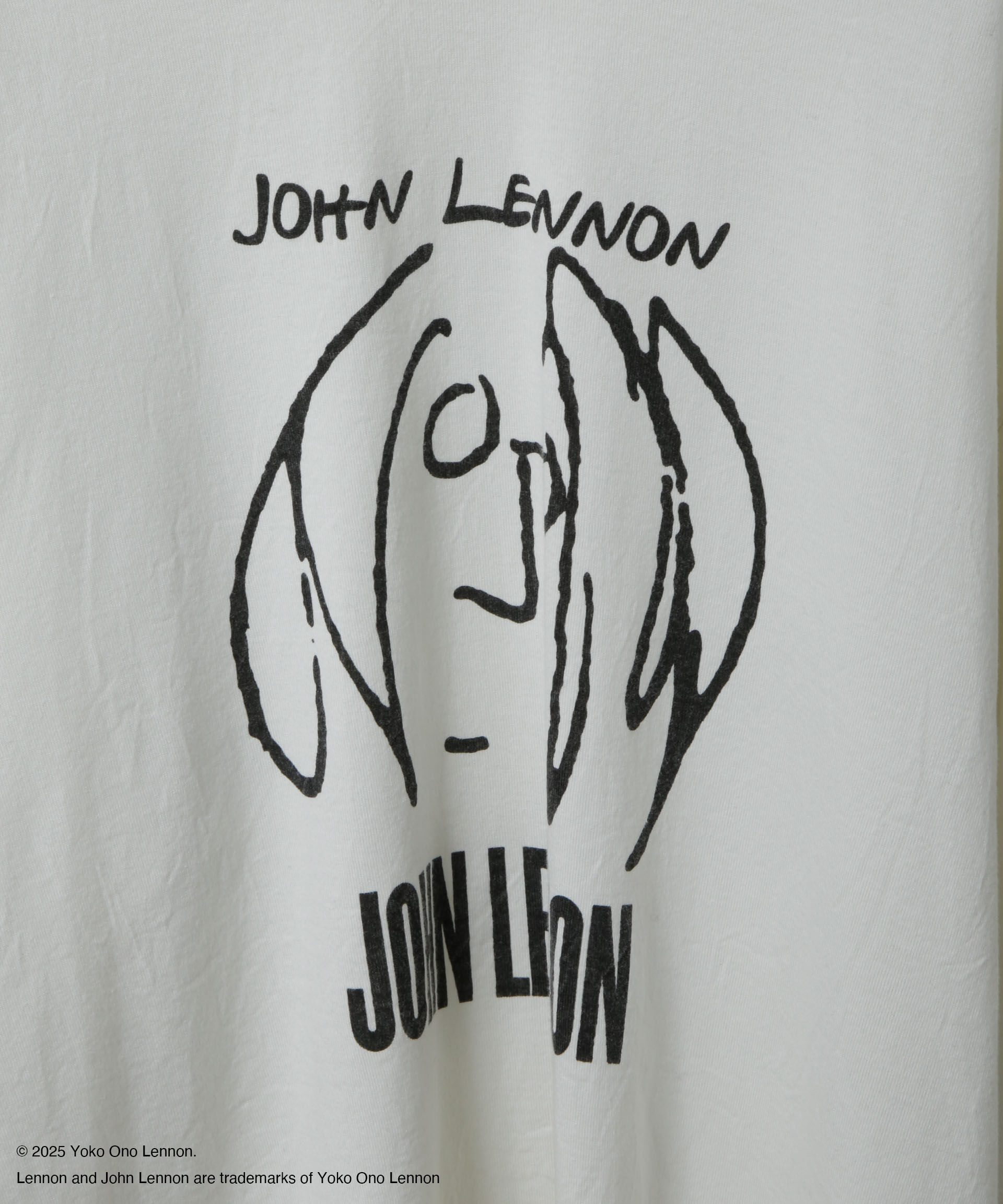 nano･universe「「HOTEL PALACE」John Lennon ピグメントL/S TEE」|Tシャツ・カットソー|