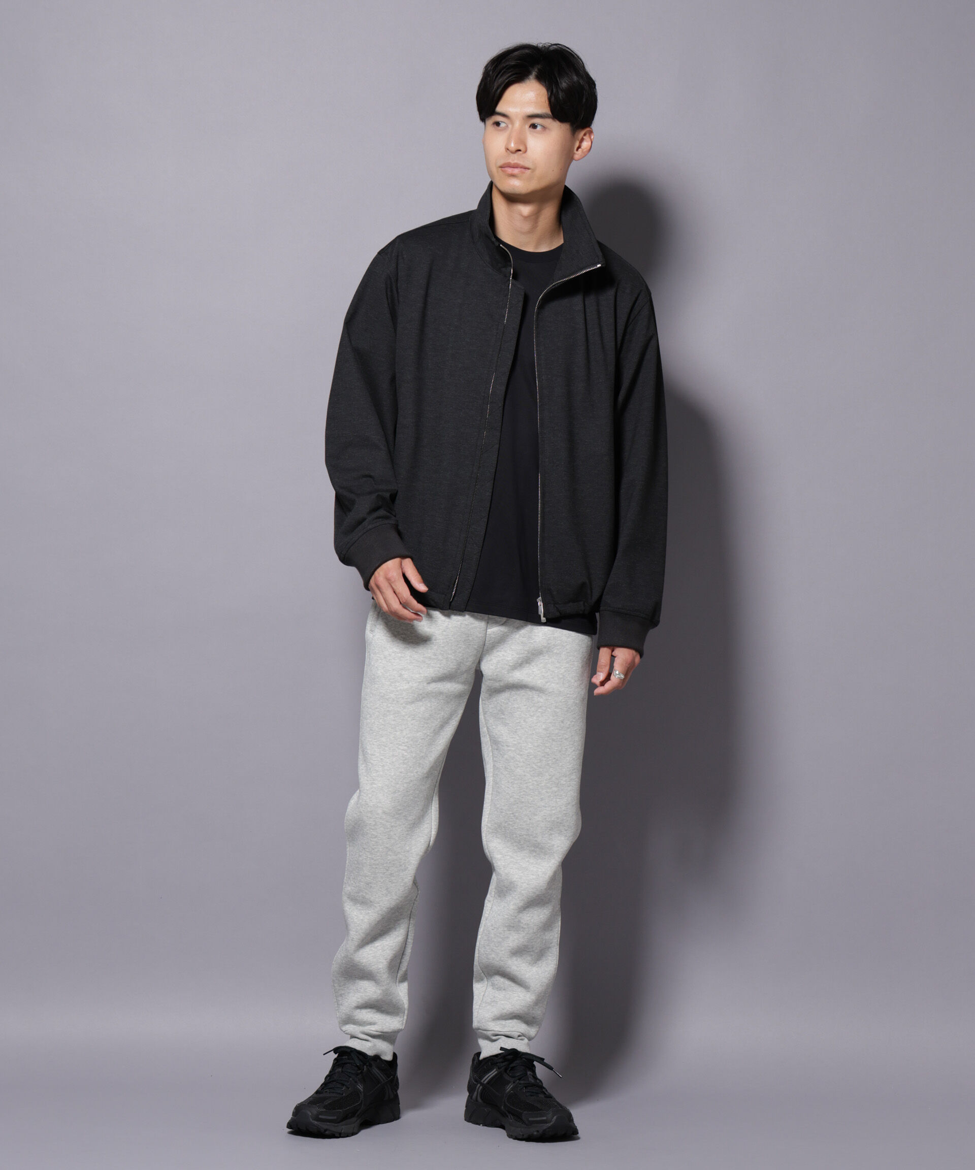 nano･universe「DELEGANTE TECH+ バルーンブルゾン」|ブルゾン・スタジャン|