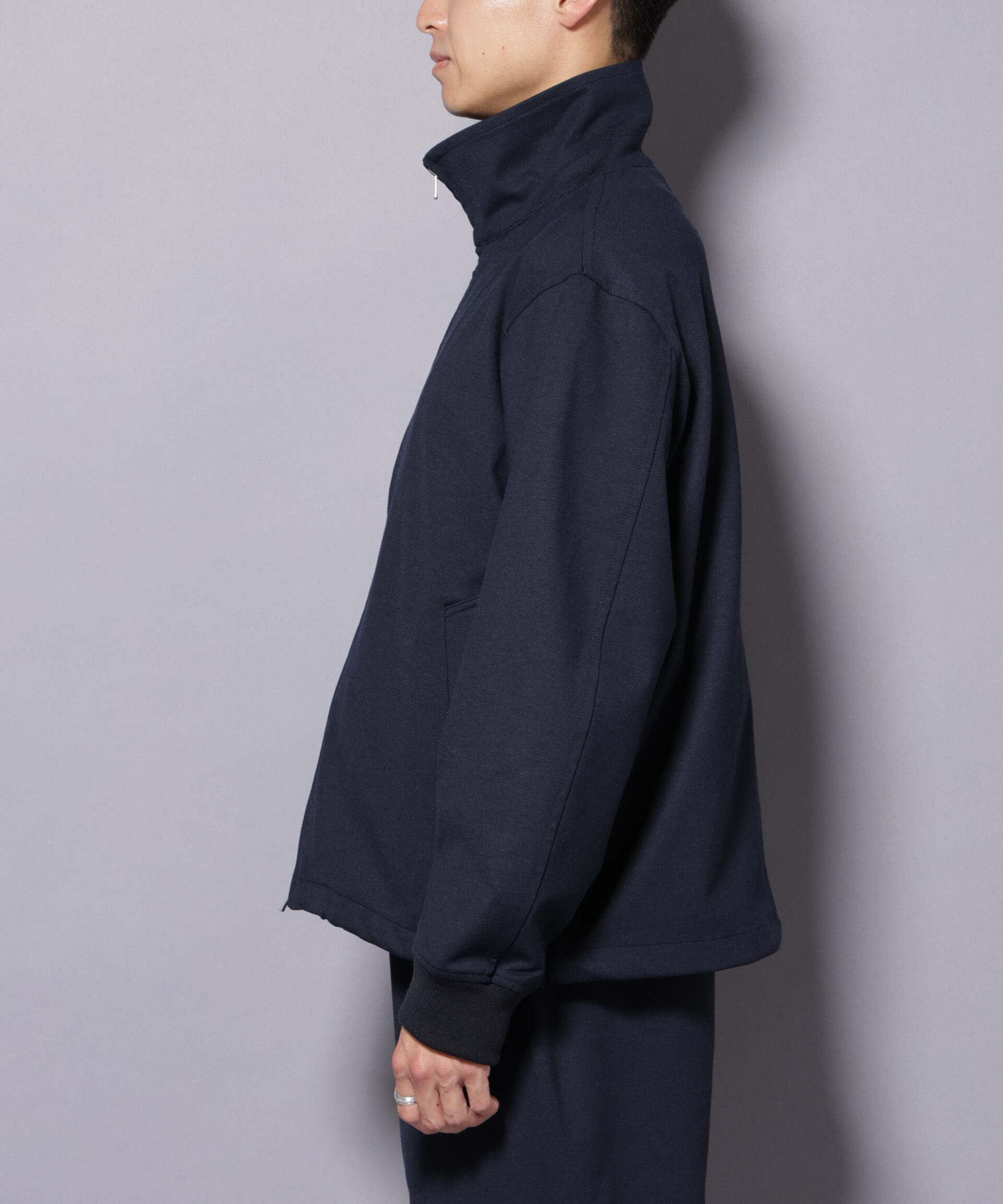 nano･universe「DELEGANTE TECH+ バルーンブルゾン」|ブルゾン・スタジャン|