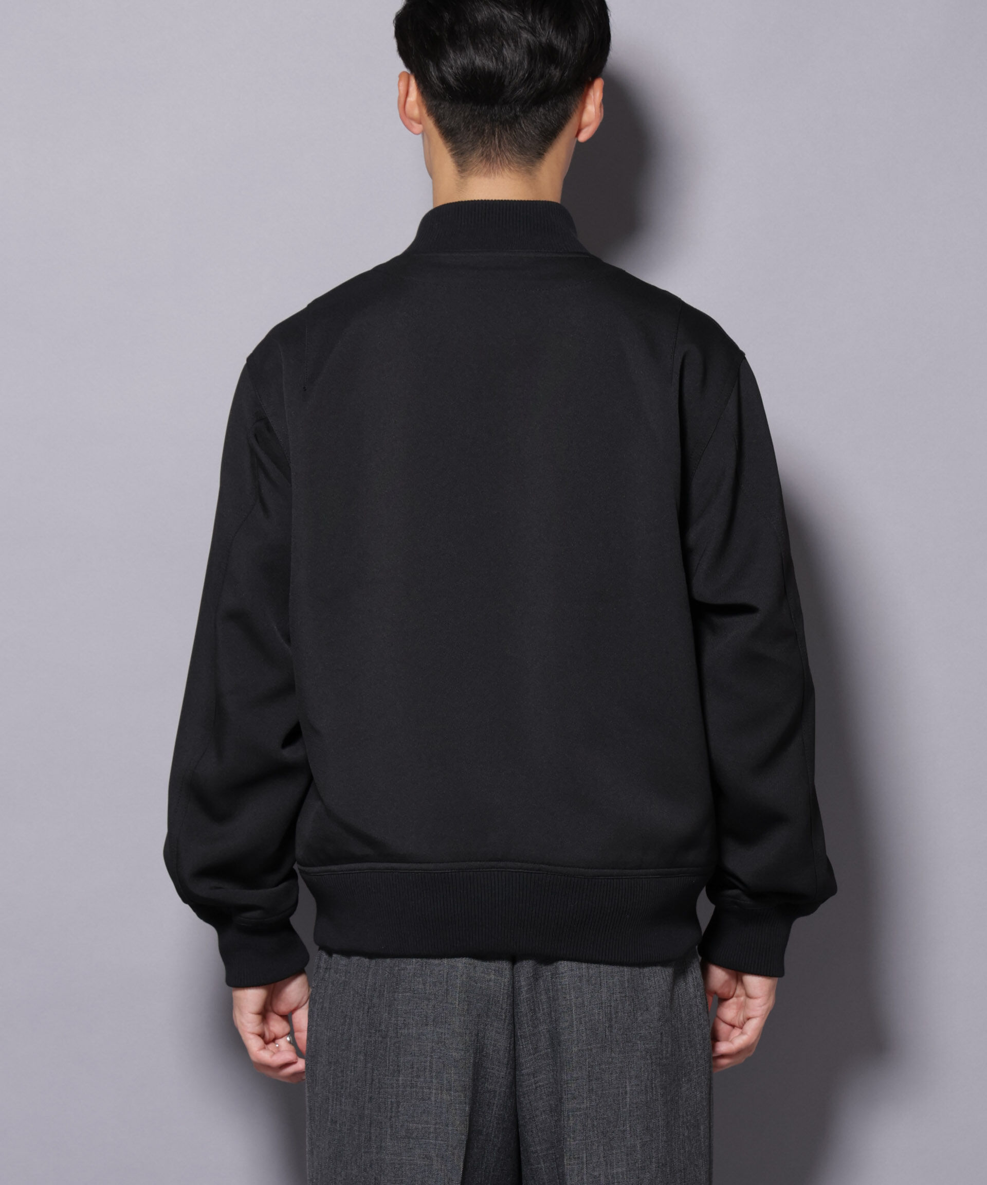 nano･universe「トリプルクロスMA-1」|ブルゾン・スタジャン|