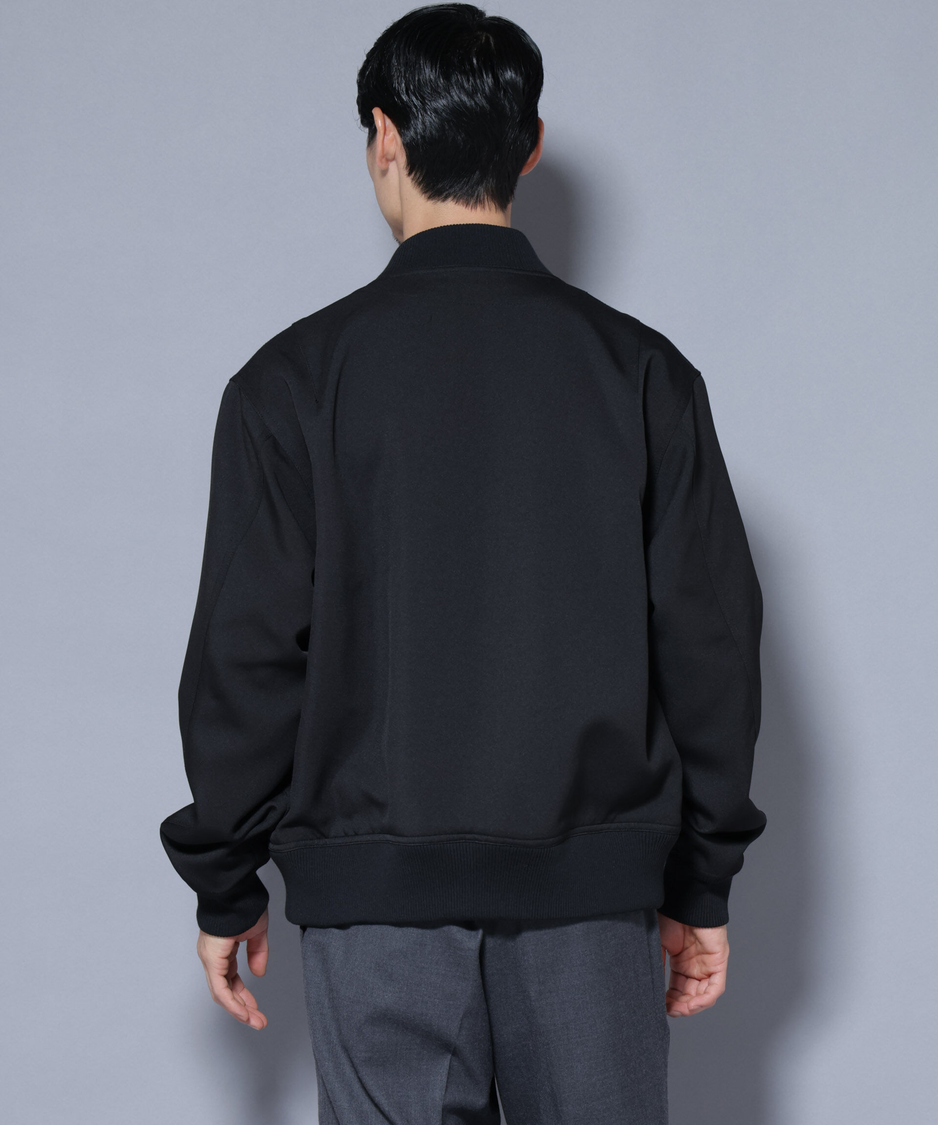 nano･universe「トリプルクロスMA-1」|ブルゾン・スタジャン|