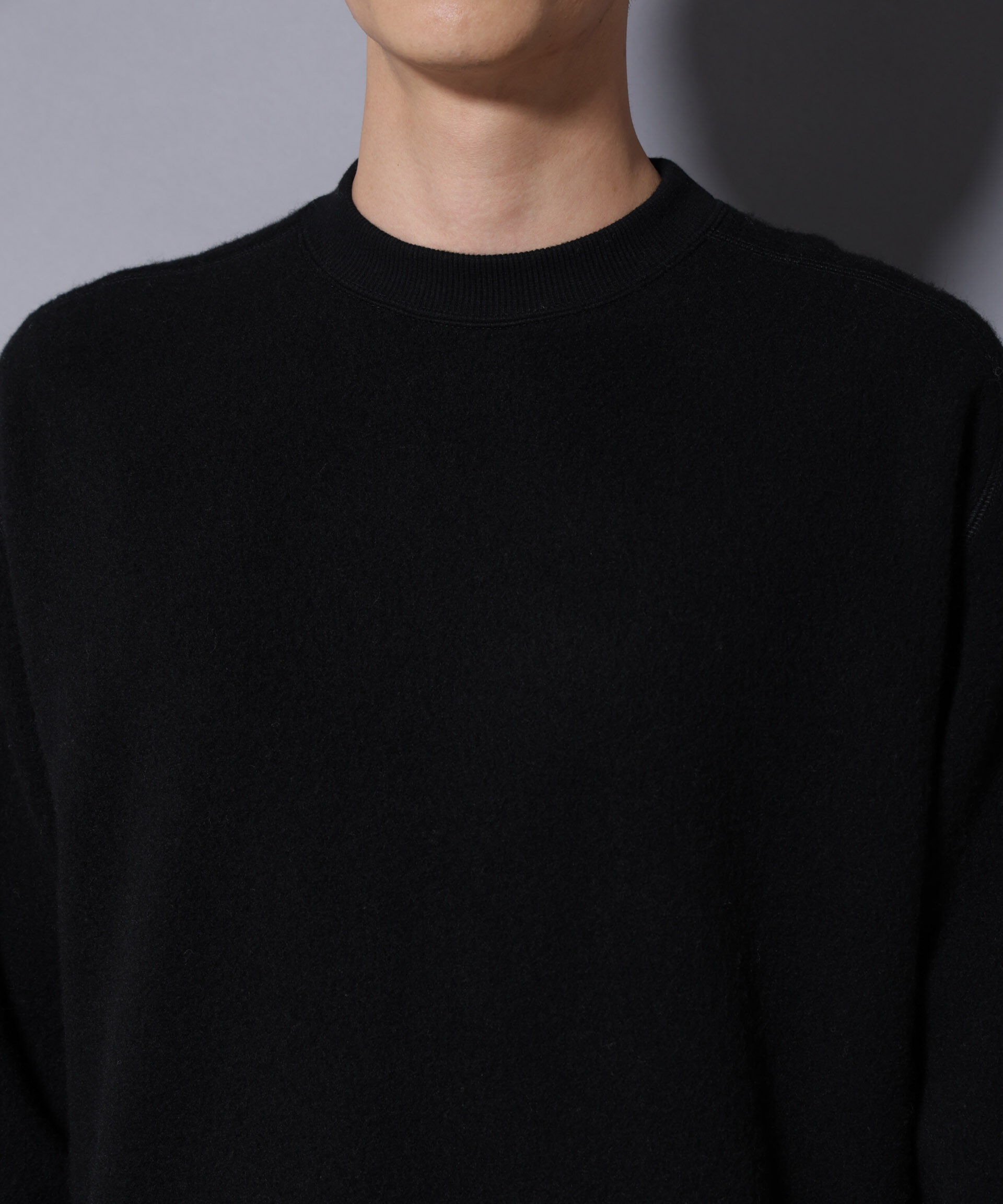 nano･universe「MIYATA&times;NANO JAPANMADE ウール/コットン スウェット」|Tシャツ・カットソー|