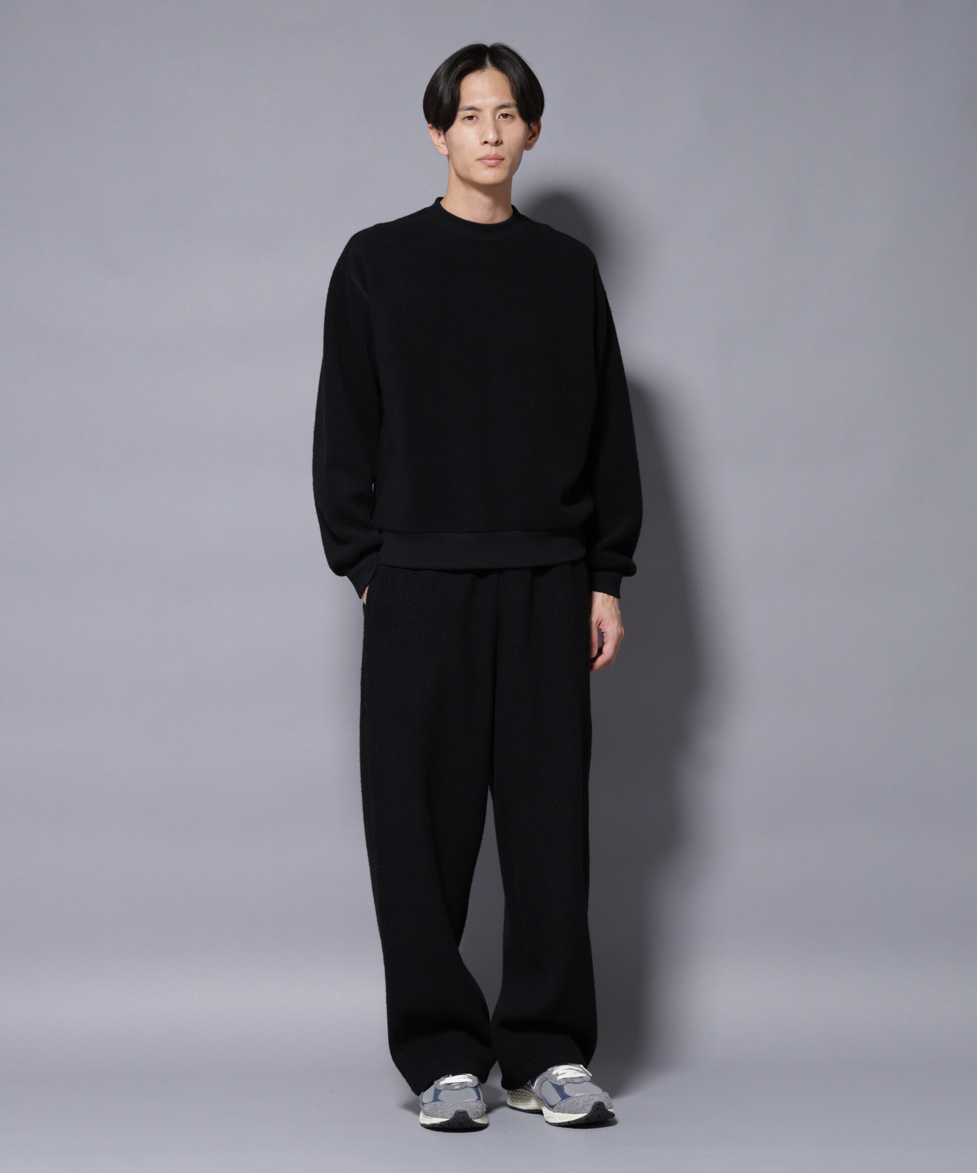 nano･universe「MIYATA&times;NANO JAPANMADE ウール/コットン スウェット」|Tシャツ・カットソー|